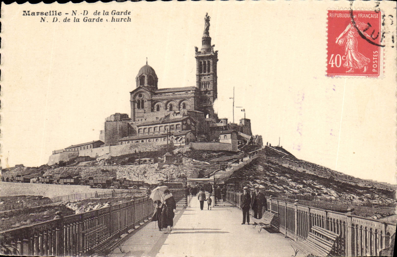 CPA Marseille N D de la Garde 