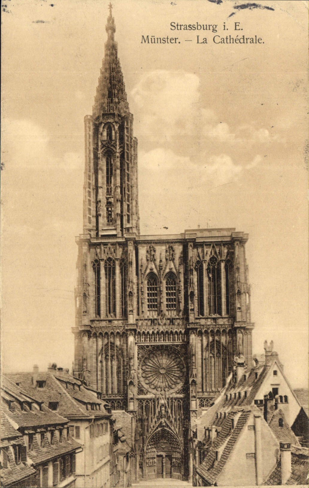 CPA Strasbourg La Cathedrale 