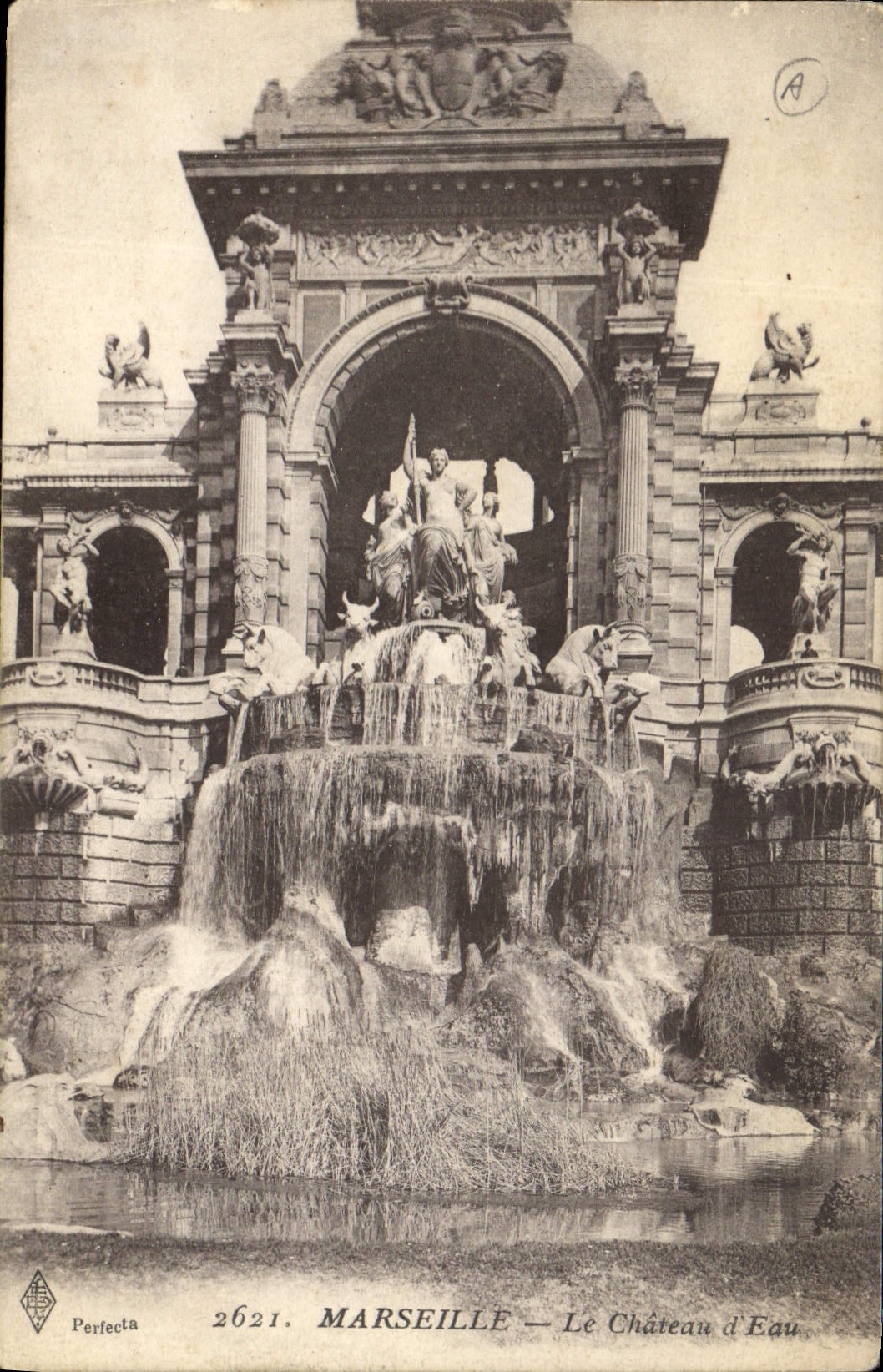 CPA Marseille Le Chateau d'Eau 