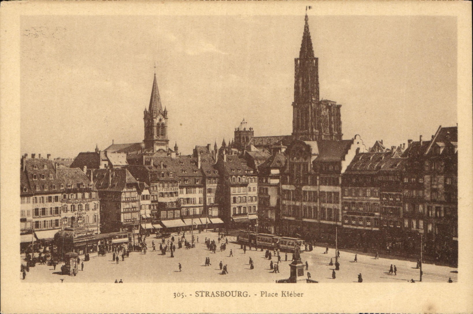 CPA Strasbourg Place Kleber 