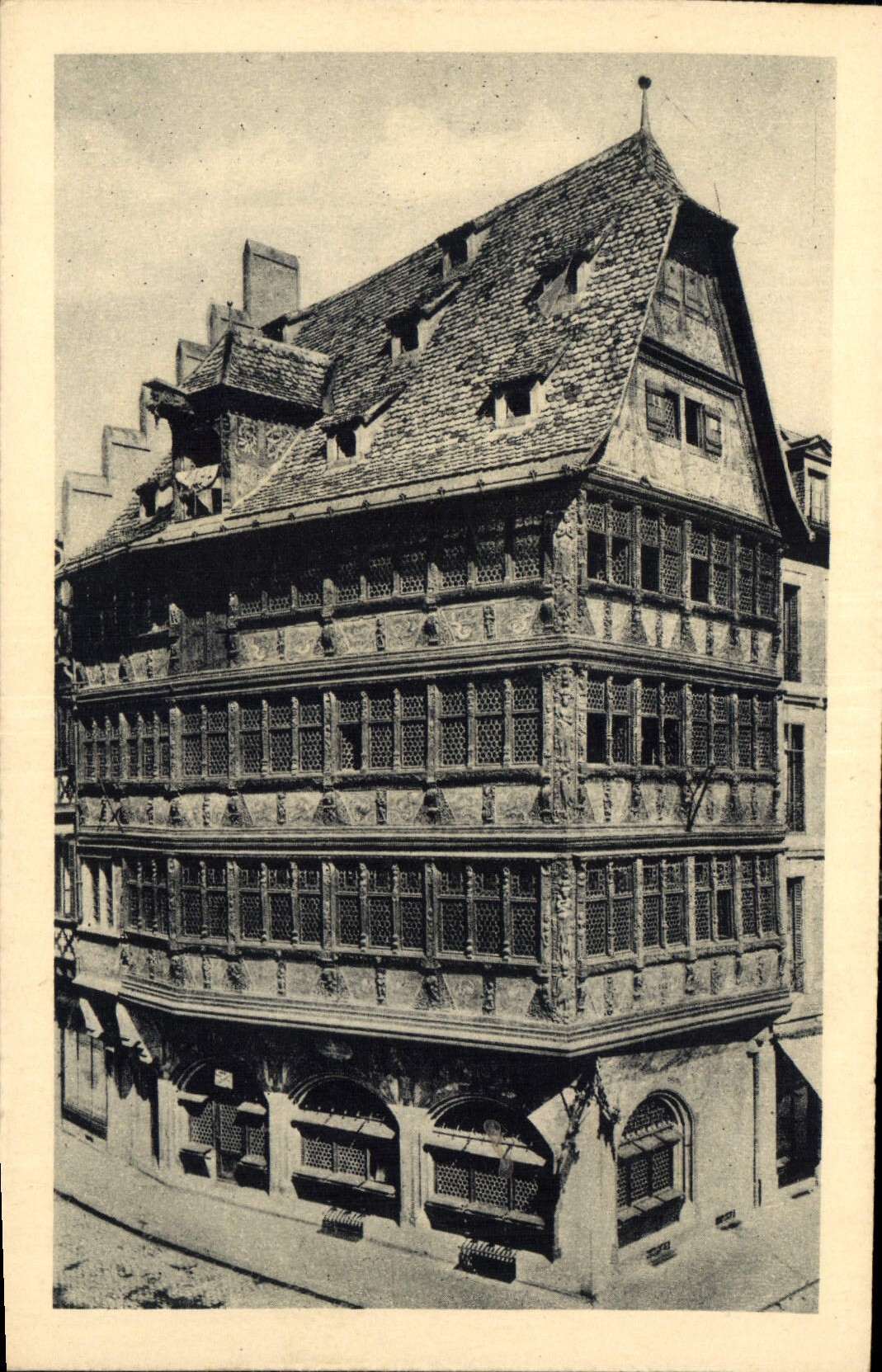 CPA Strasbourg Maison Kammerzell 