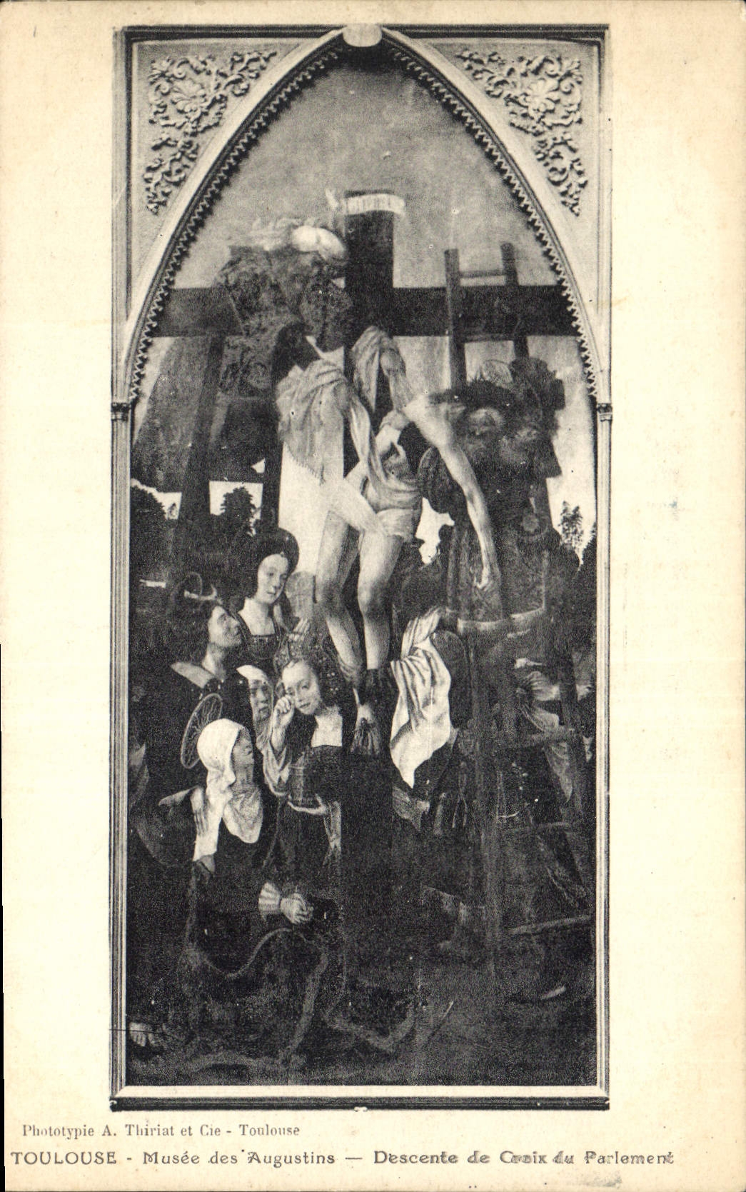 CPA Toulouse Musee des Augustins Descente de Croix ou Parlement 