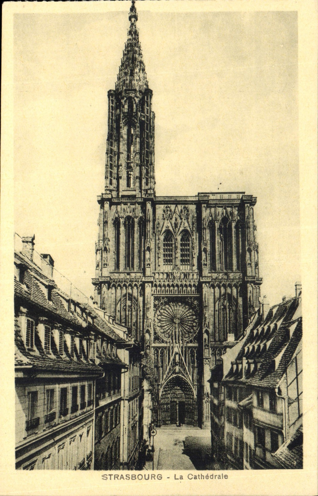 CPA Strasbourg La Cathedrale 