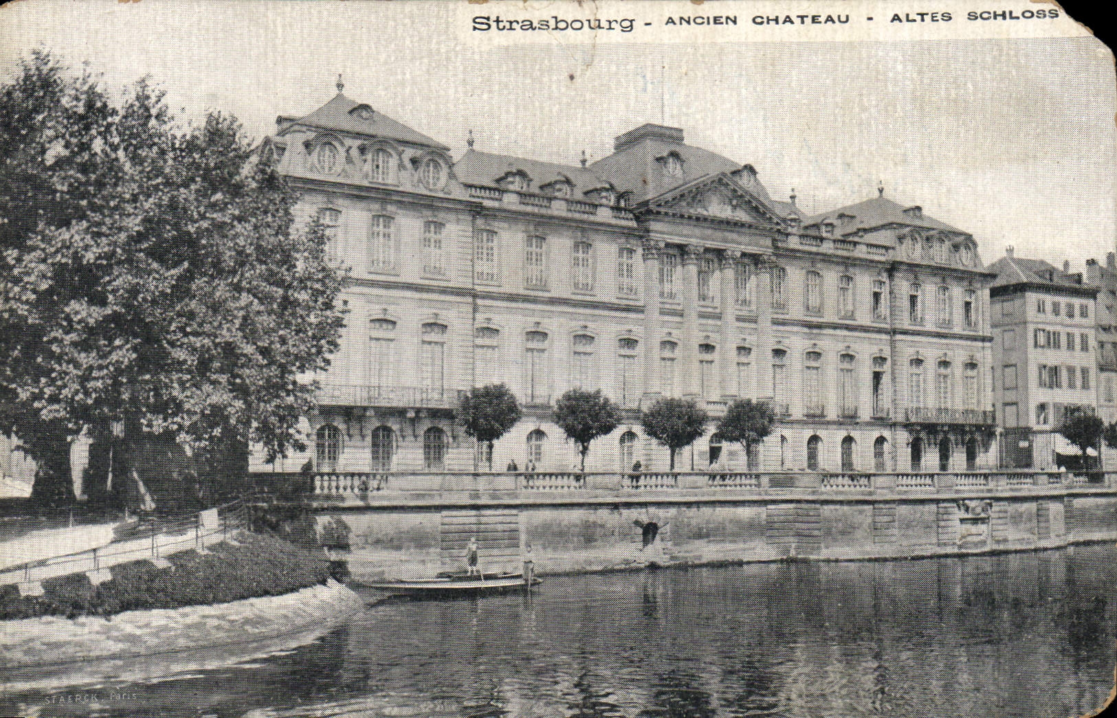 CPA Strasbourg Ancien Chateau 