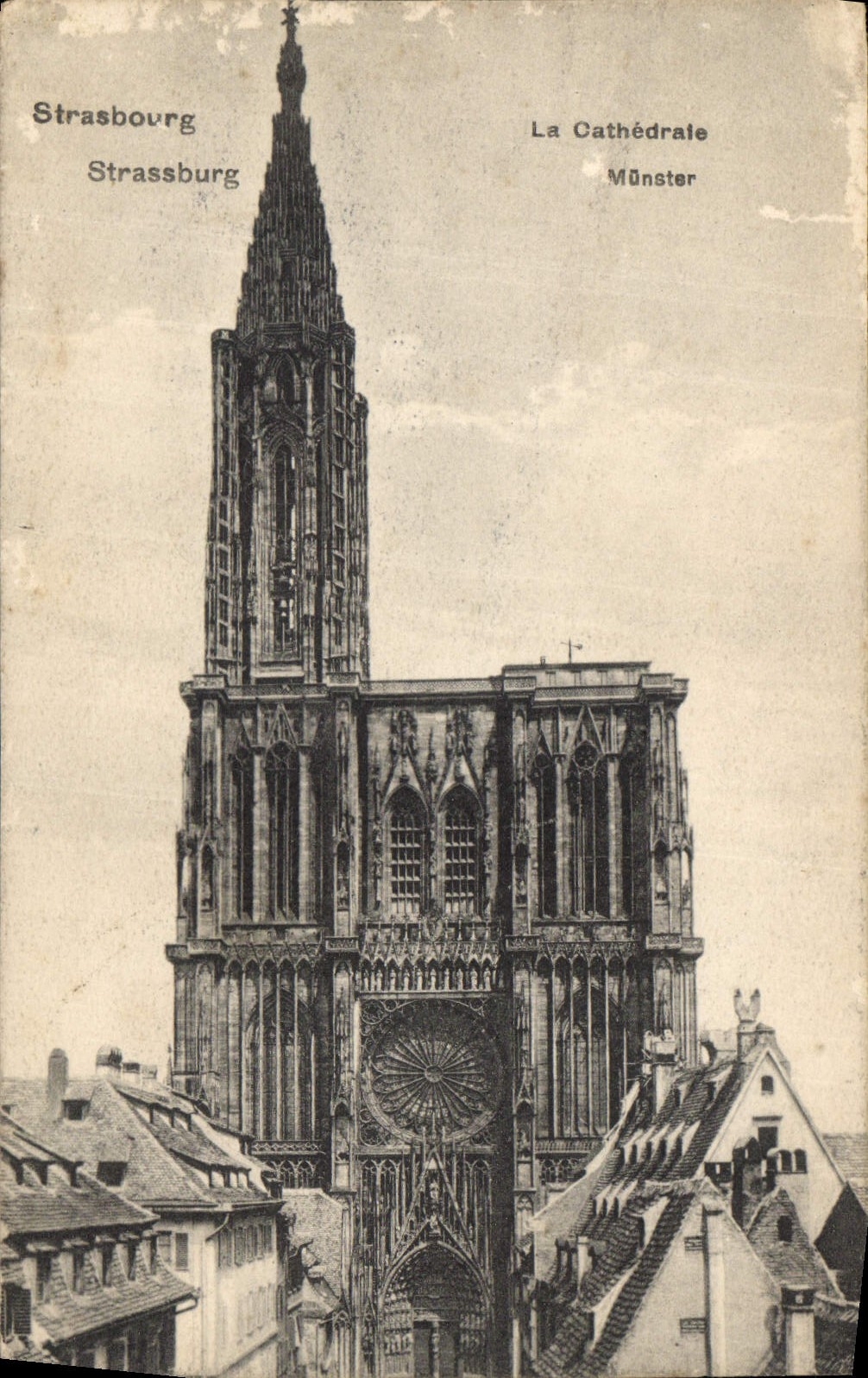 CPA Strasbourg La Cathedrale 