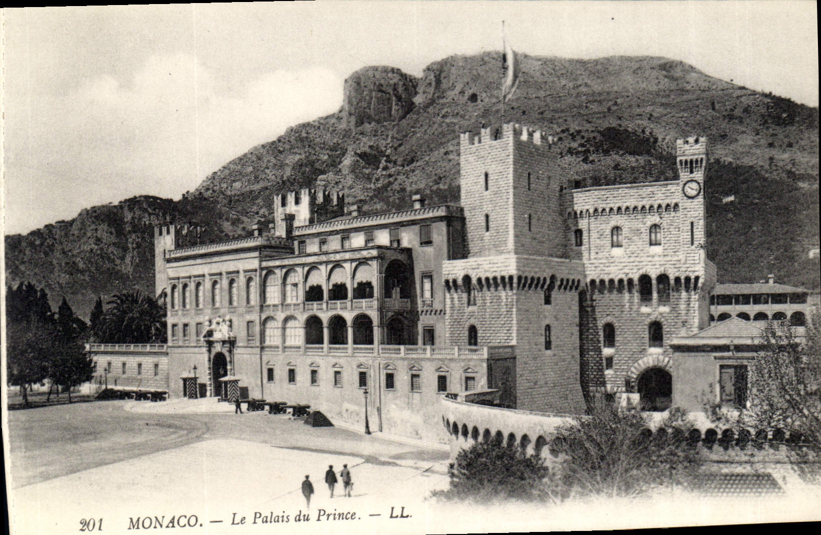 CPA Monaco Le Palais du Prince 