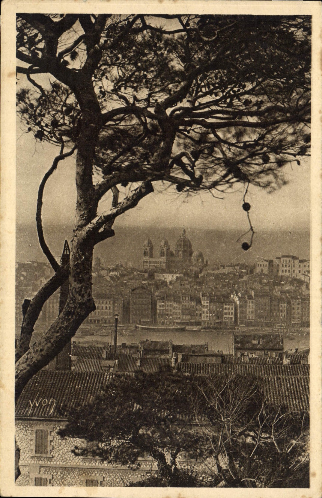 CPA La Douce France Marseille Impression Orientale 