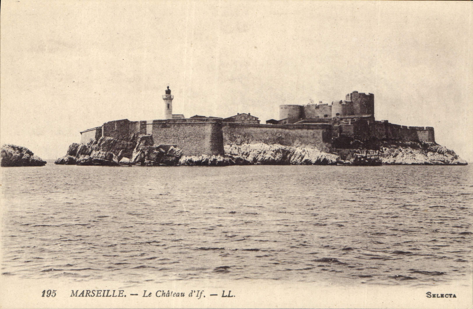 CPA Marseille Le Chateau d'If 