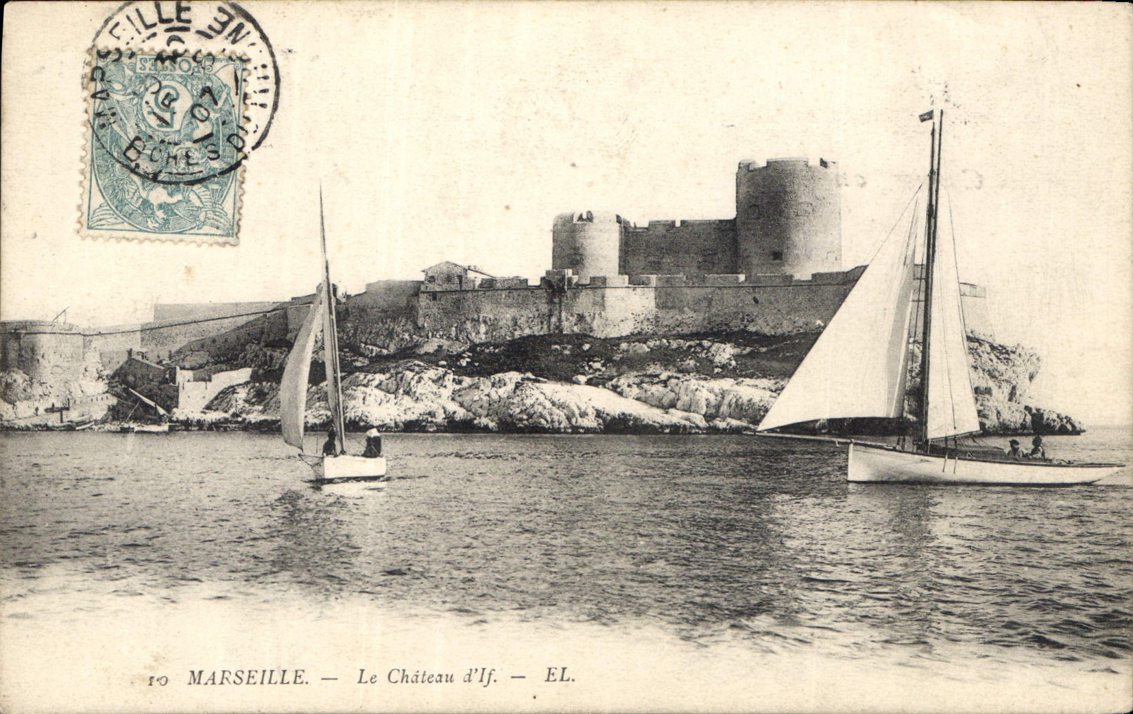 CPA Marseille Le Chateau d'If 