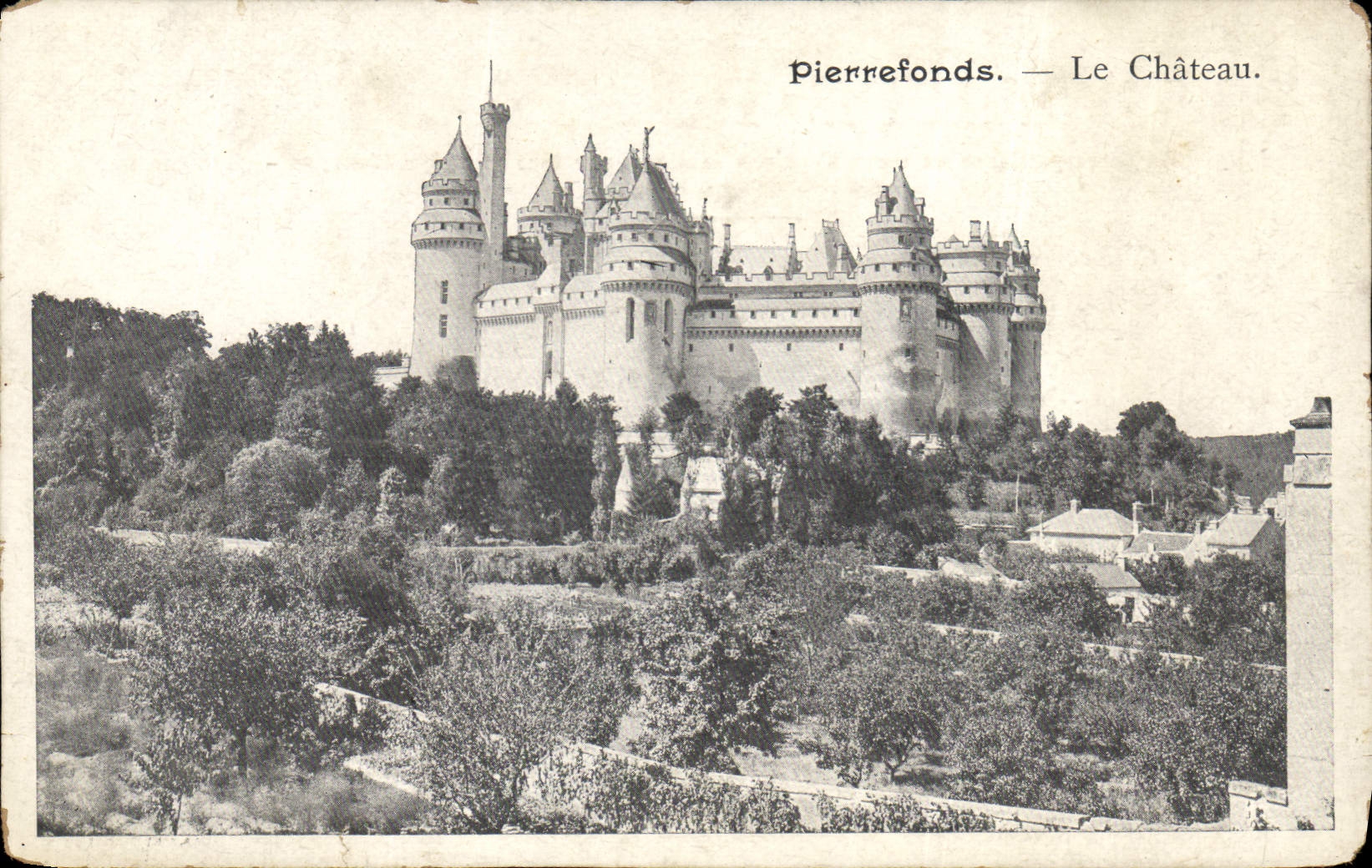 CPA Pierrefonds le Chateau 