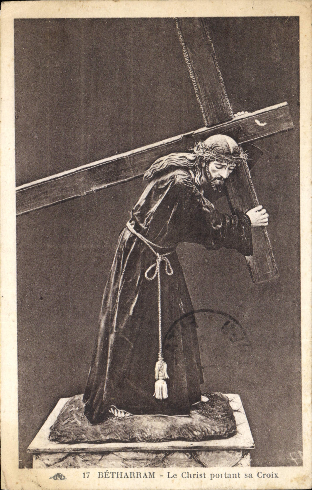 CPA Betharram Le Christ portant sa Croix 