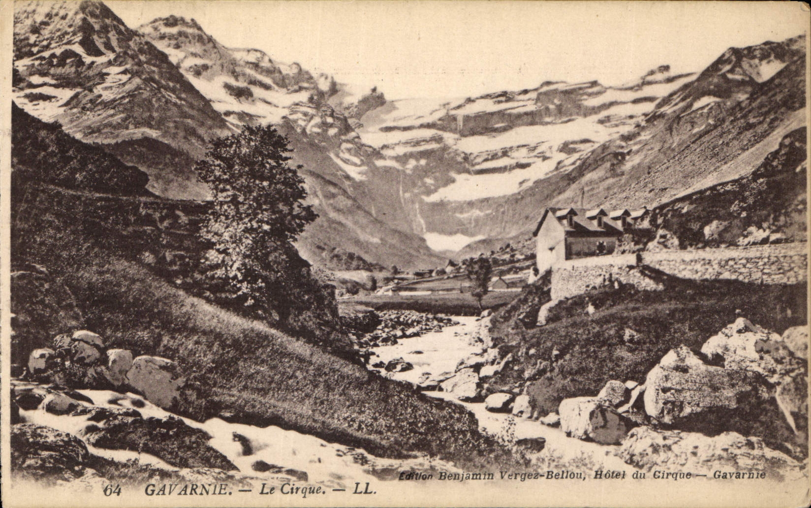CPA Gavarnie Le Cirque 