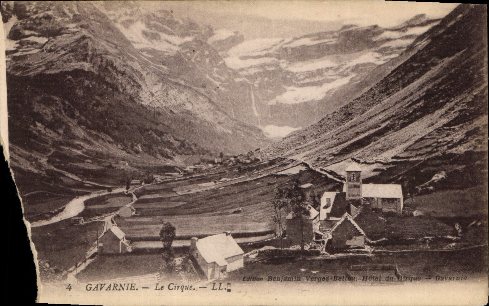 CPA Gavarnie Le Cirque 