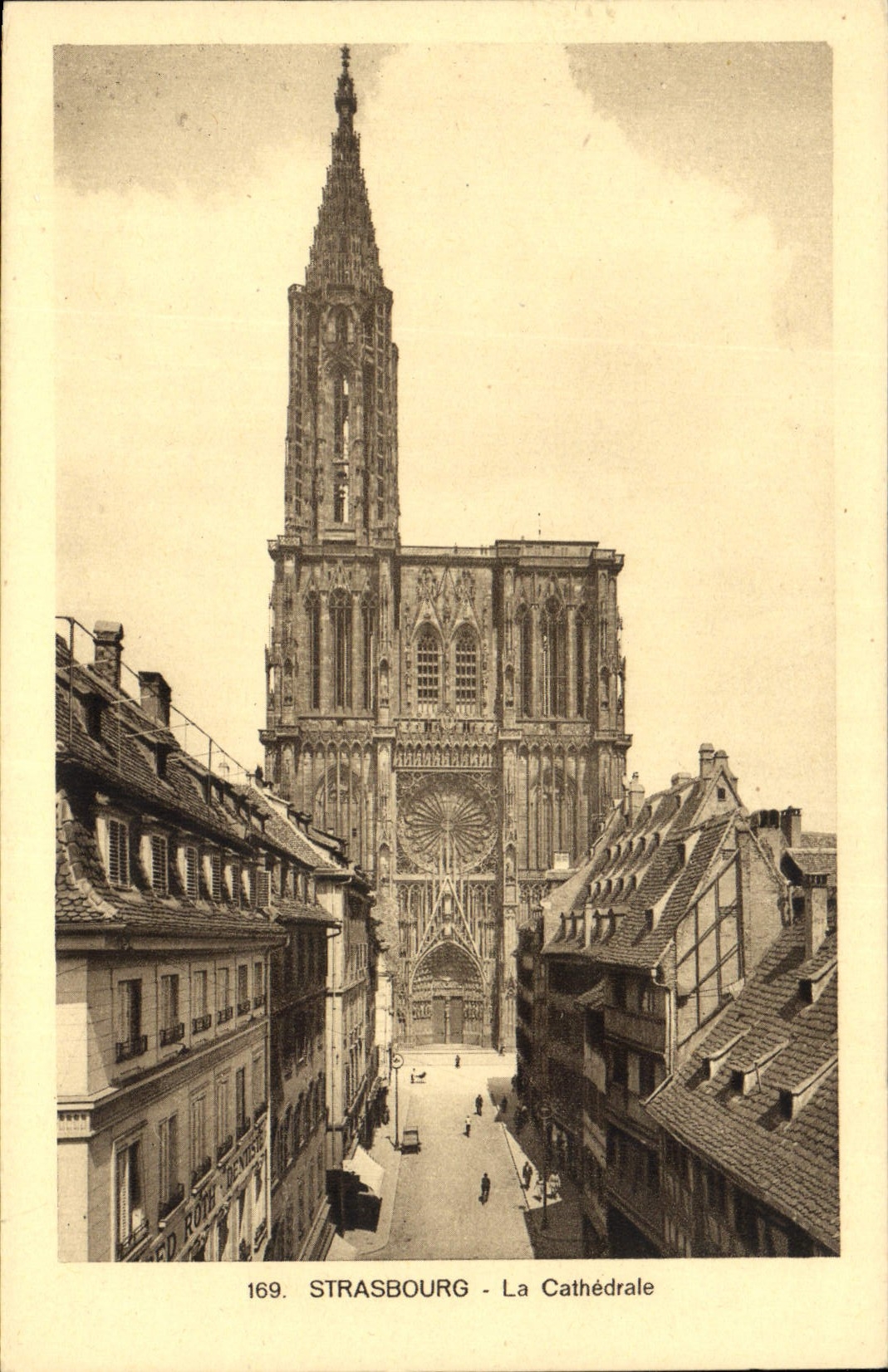 CPA Strasbourg la Cathedrale 