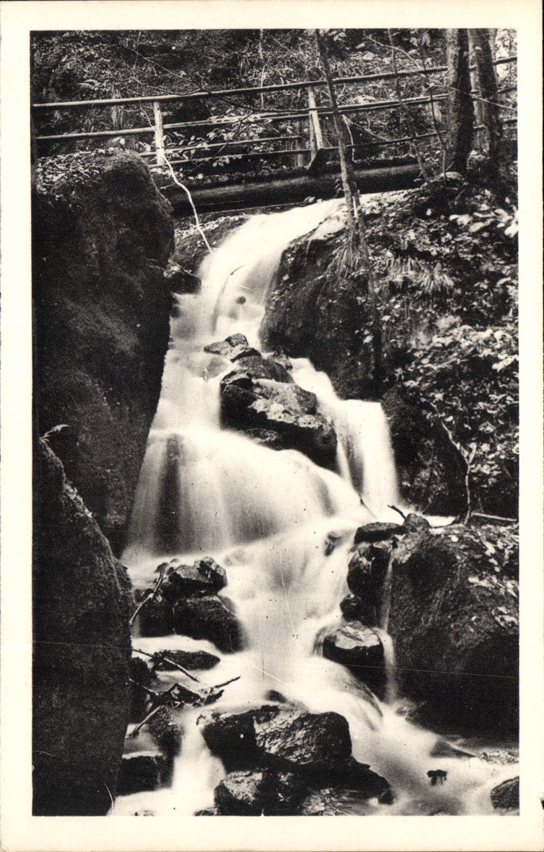 CPA Hohwald Bas Rhin La Cascade