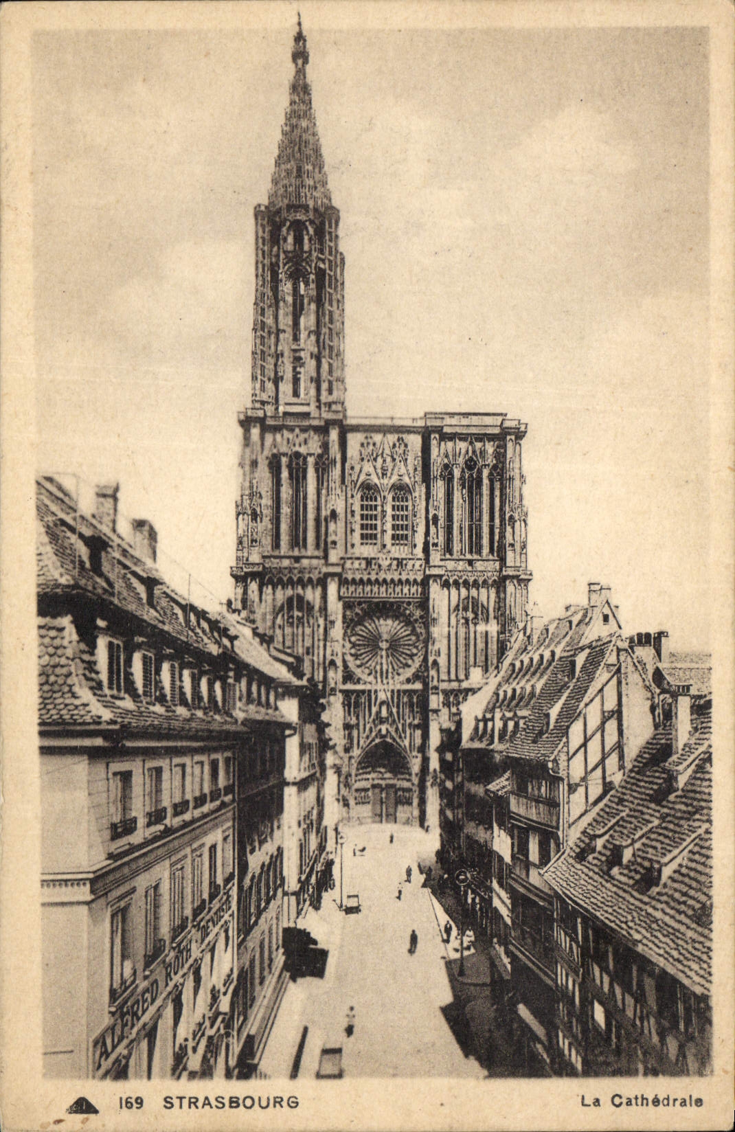 CPA Strasbourg La Cathedrale 