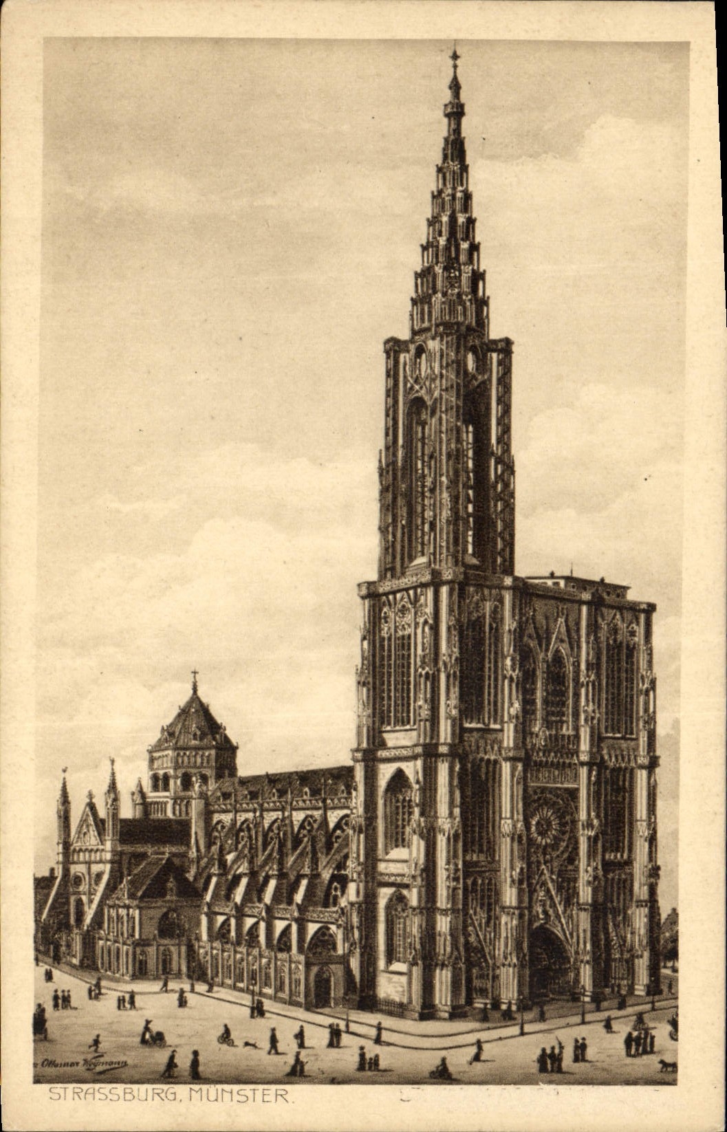 CPA Strasbourg La Cathedrale 