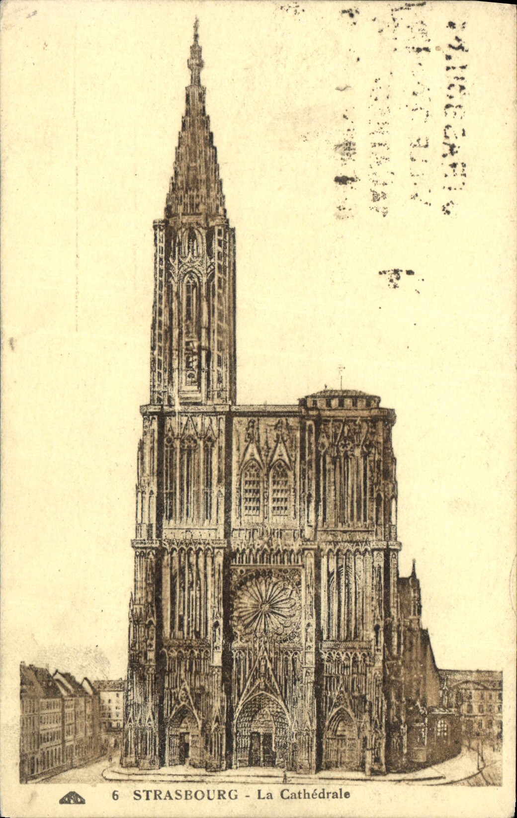 CPA Strasbourg La Cathedrale 
