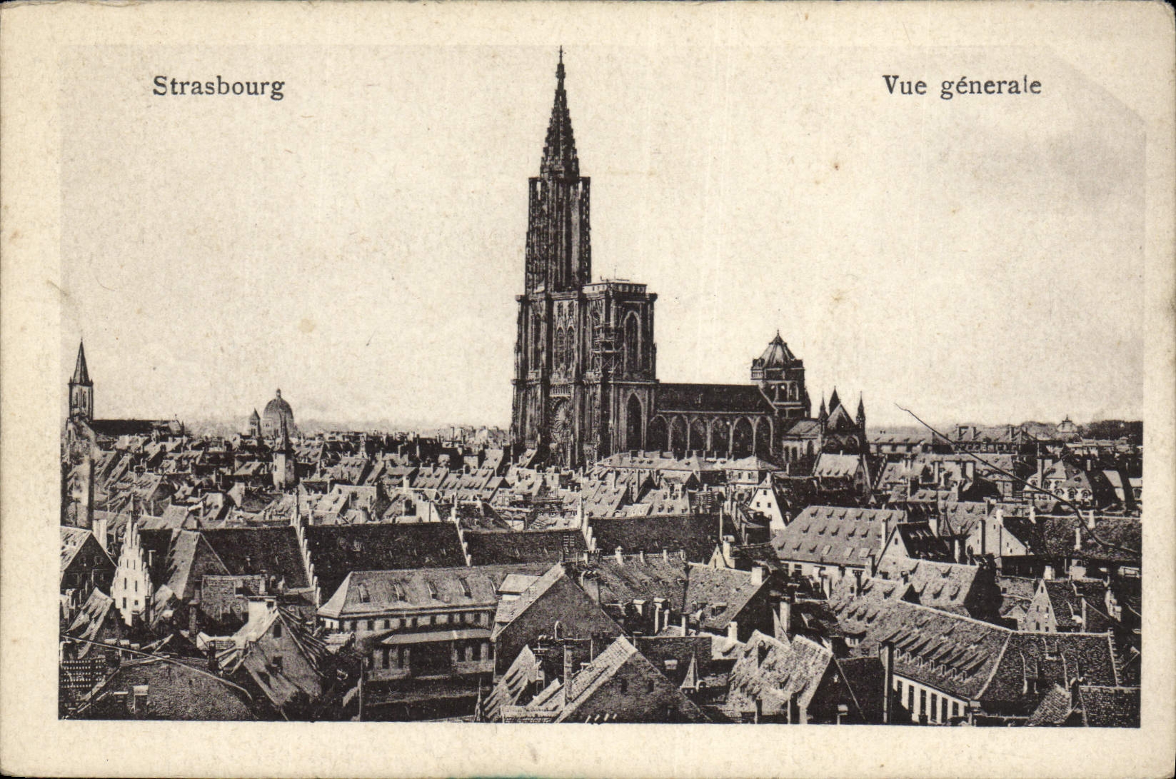 CPA Strasbourg Vue generale 