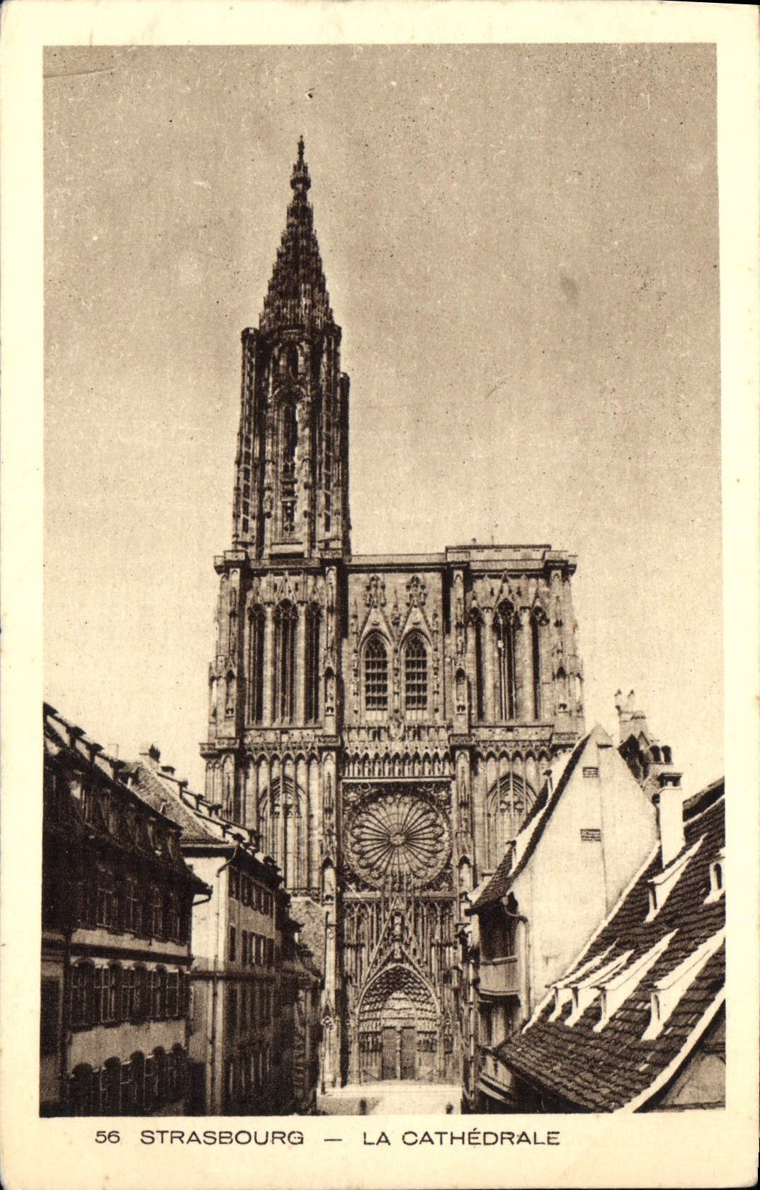 CPA Strasbourg La Cathedrale 