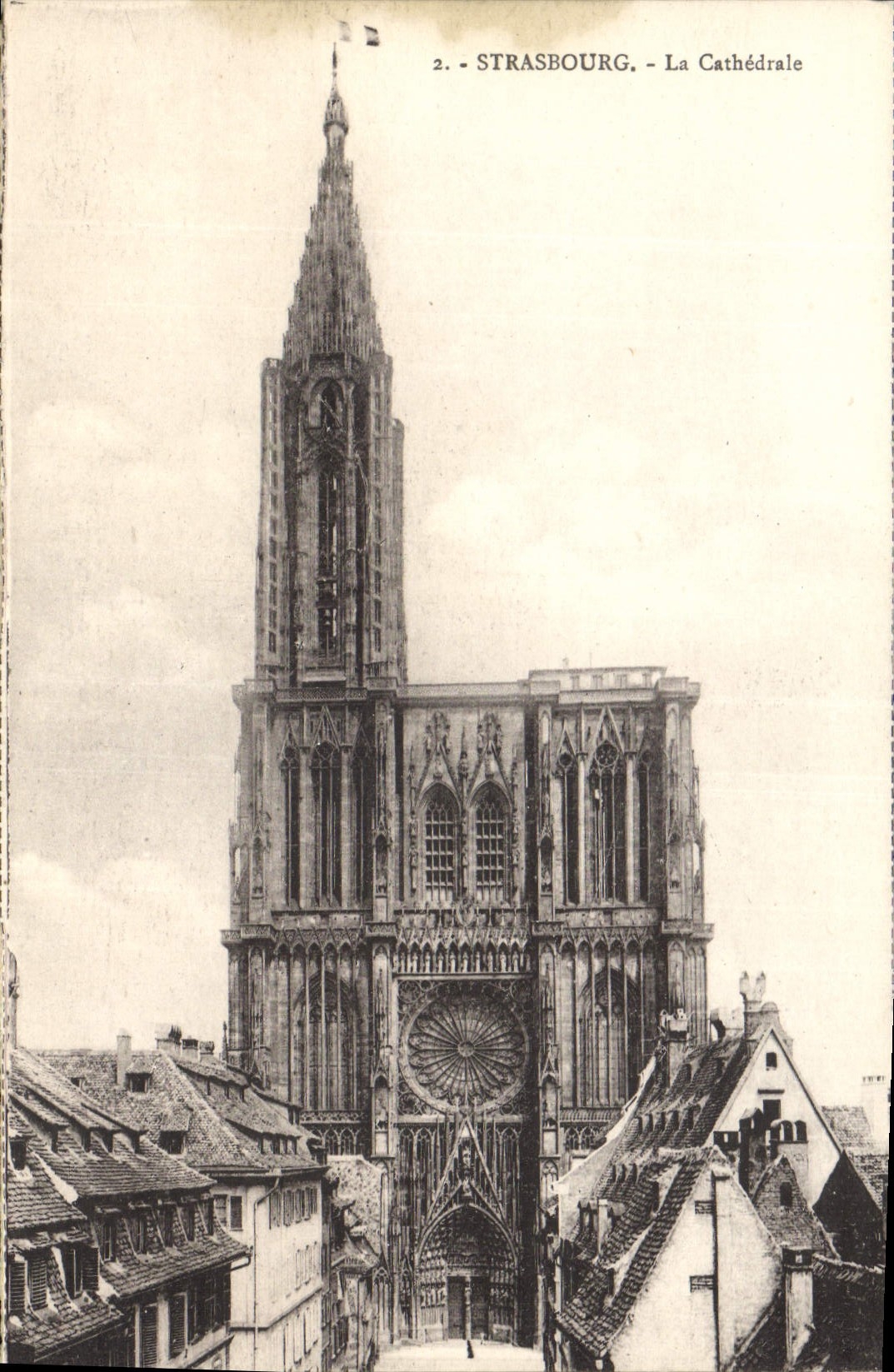 CPA Strasbourg La Cathedrale 