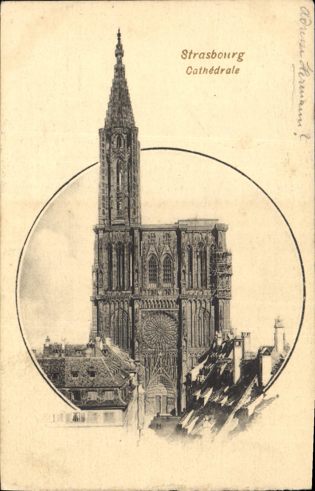 CPA Strasbourg Cathedrale 