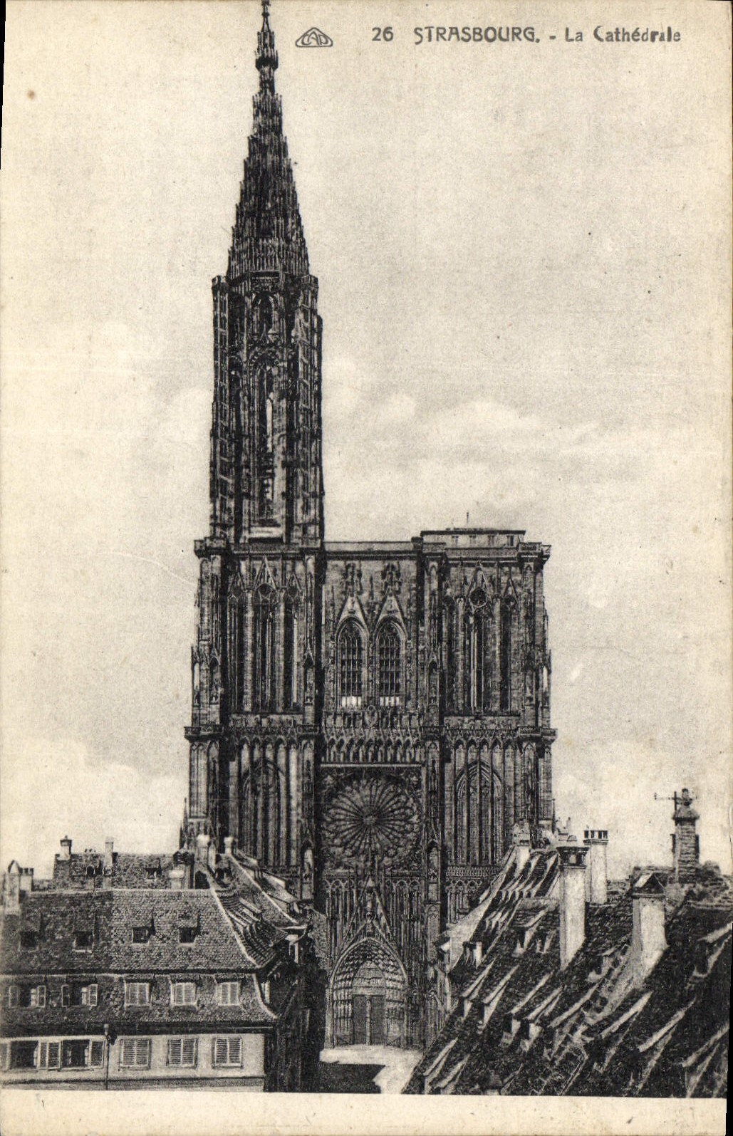 CPA Strasbourg La Cathedrale 