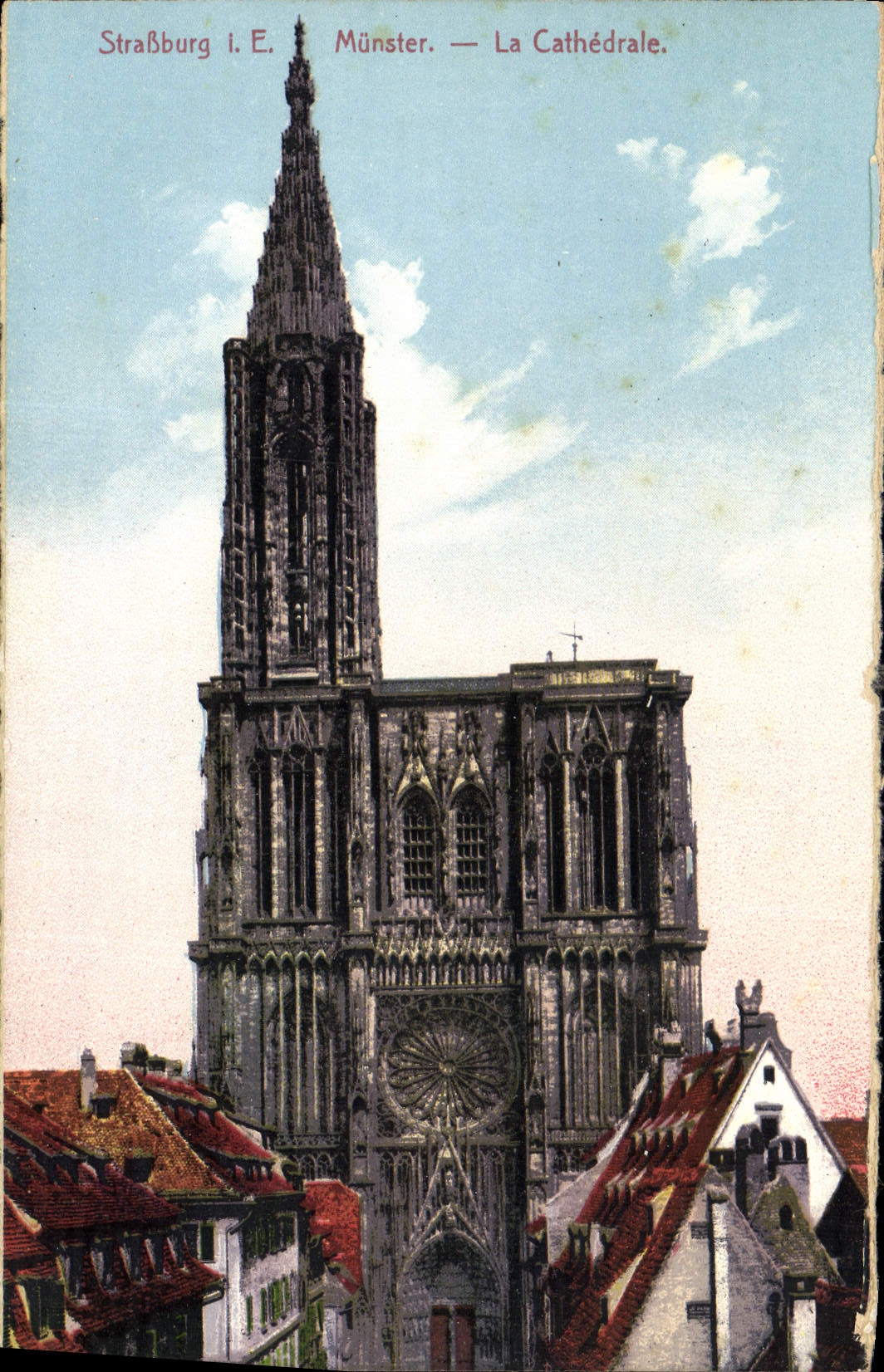 CPA Strasbourg La Cathedrale 