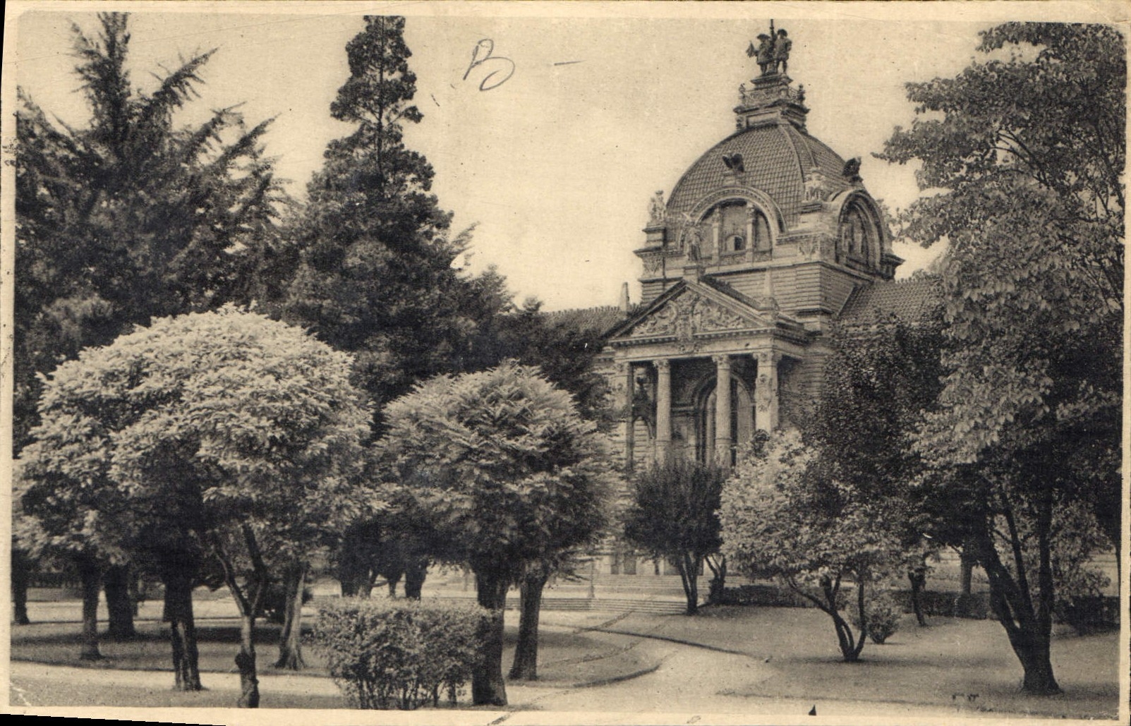CPA Strasbourg Palais du Rhin anciennement Palais Imperial 