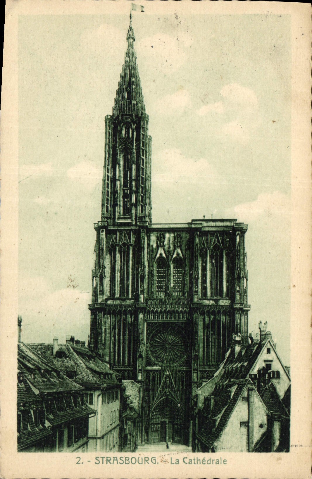 CPA Strasbourg La Cathedrale 