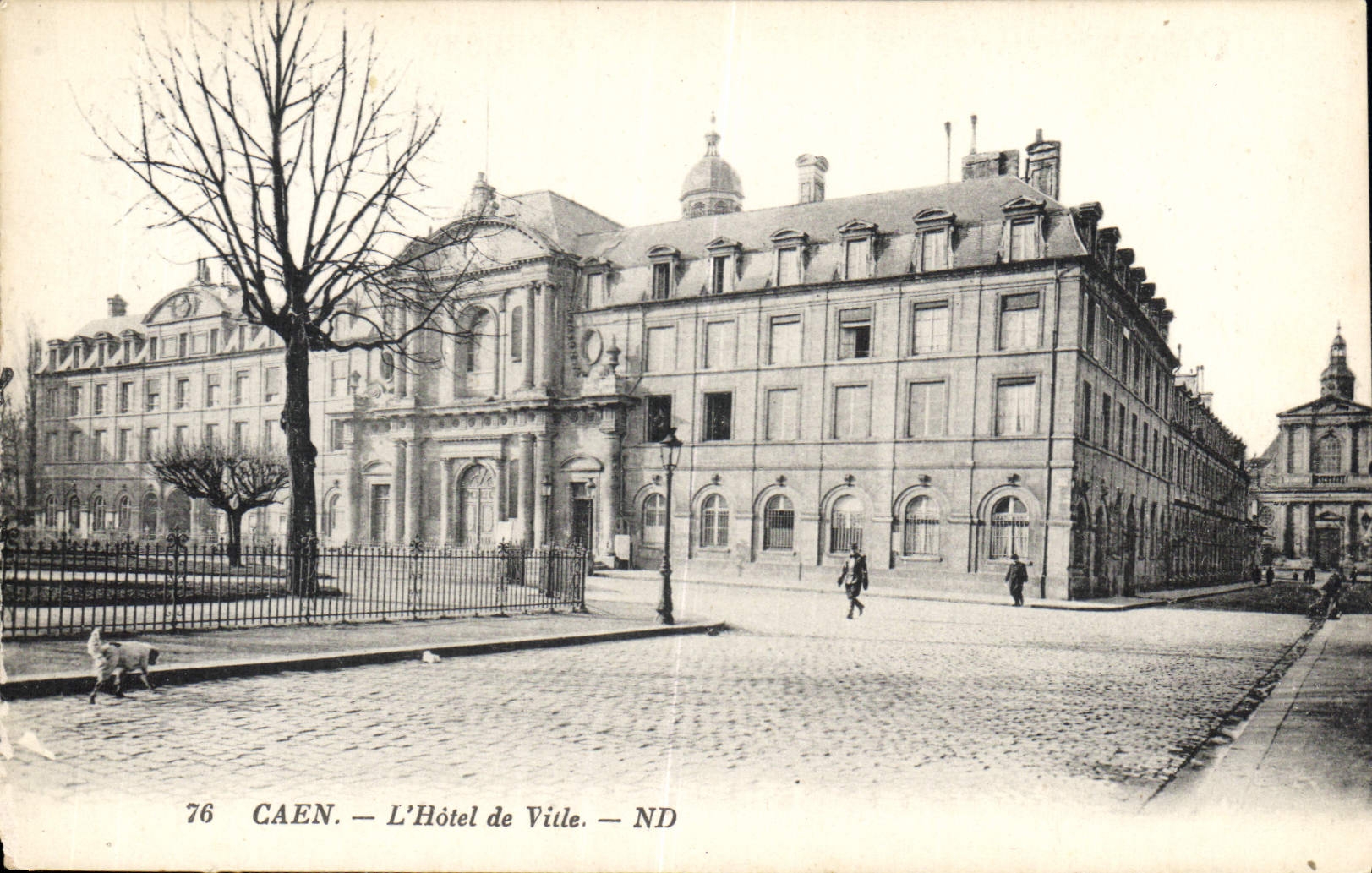 CPA Caen L'Hotel de Ville 