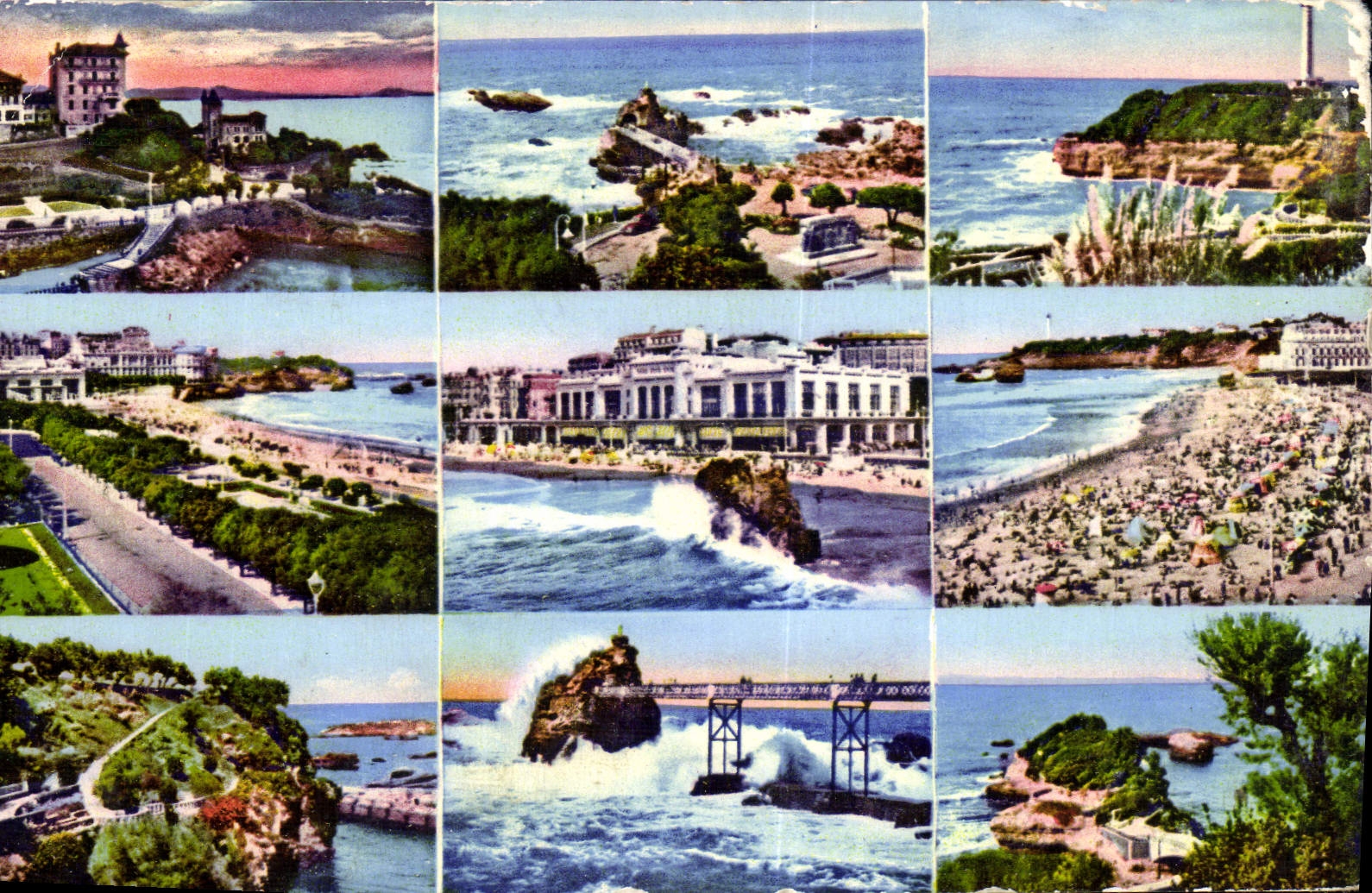 CPA Souvenir de Biarritz 