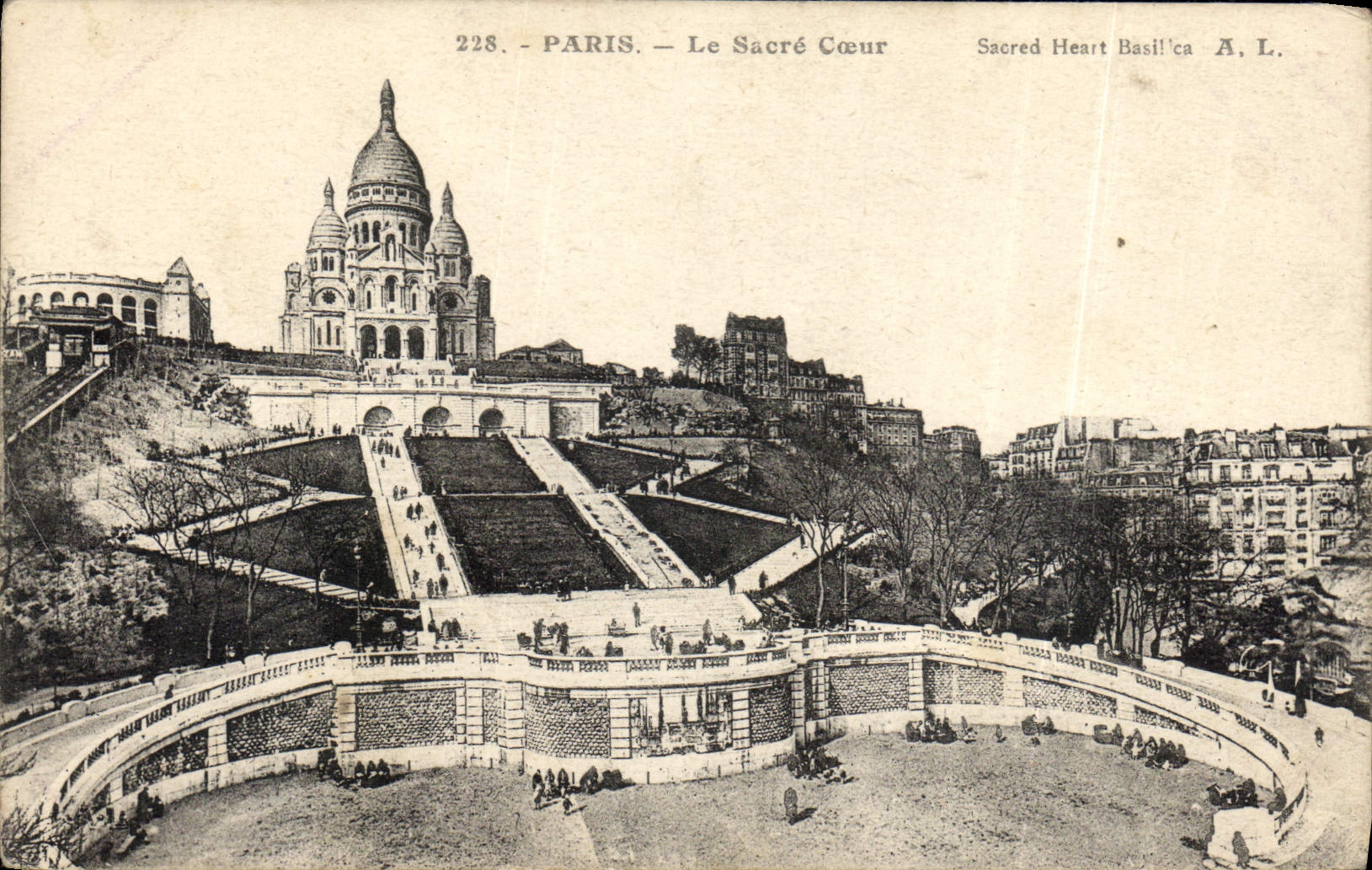 CPA Paris Le Sacre Coeur 
