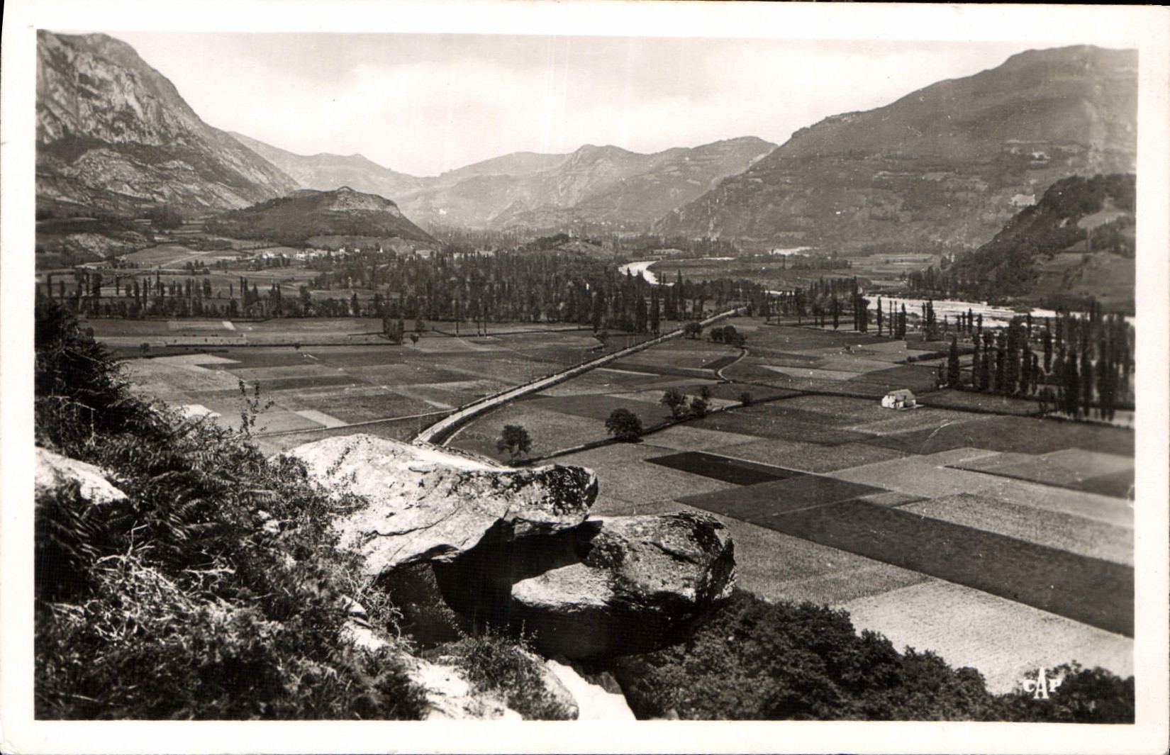 CPA Argeles Gazost Les Pierres de Balandreau 