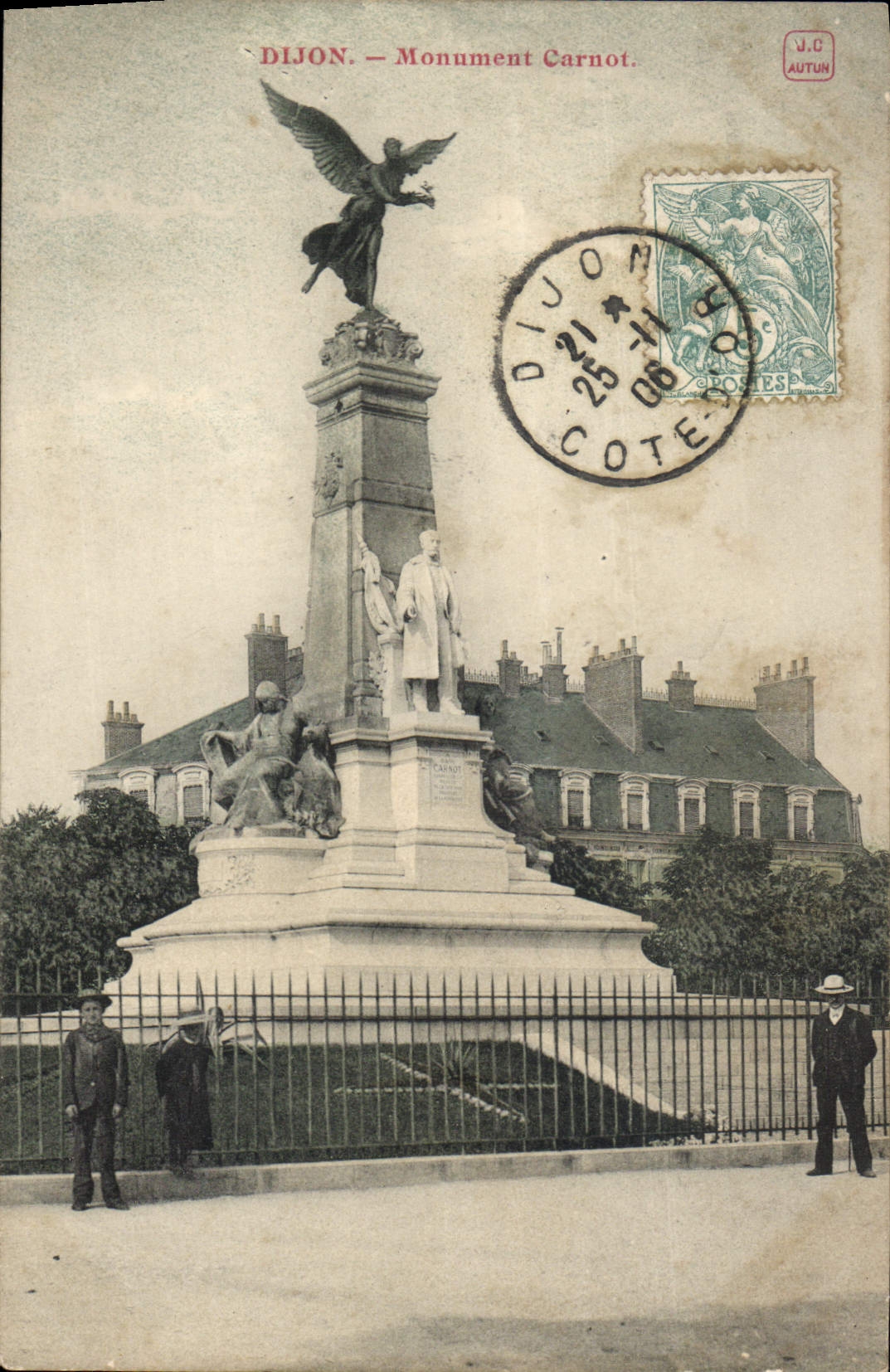 CPA Dijon Monument Carnot 