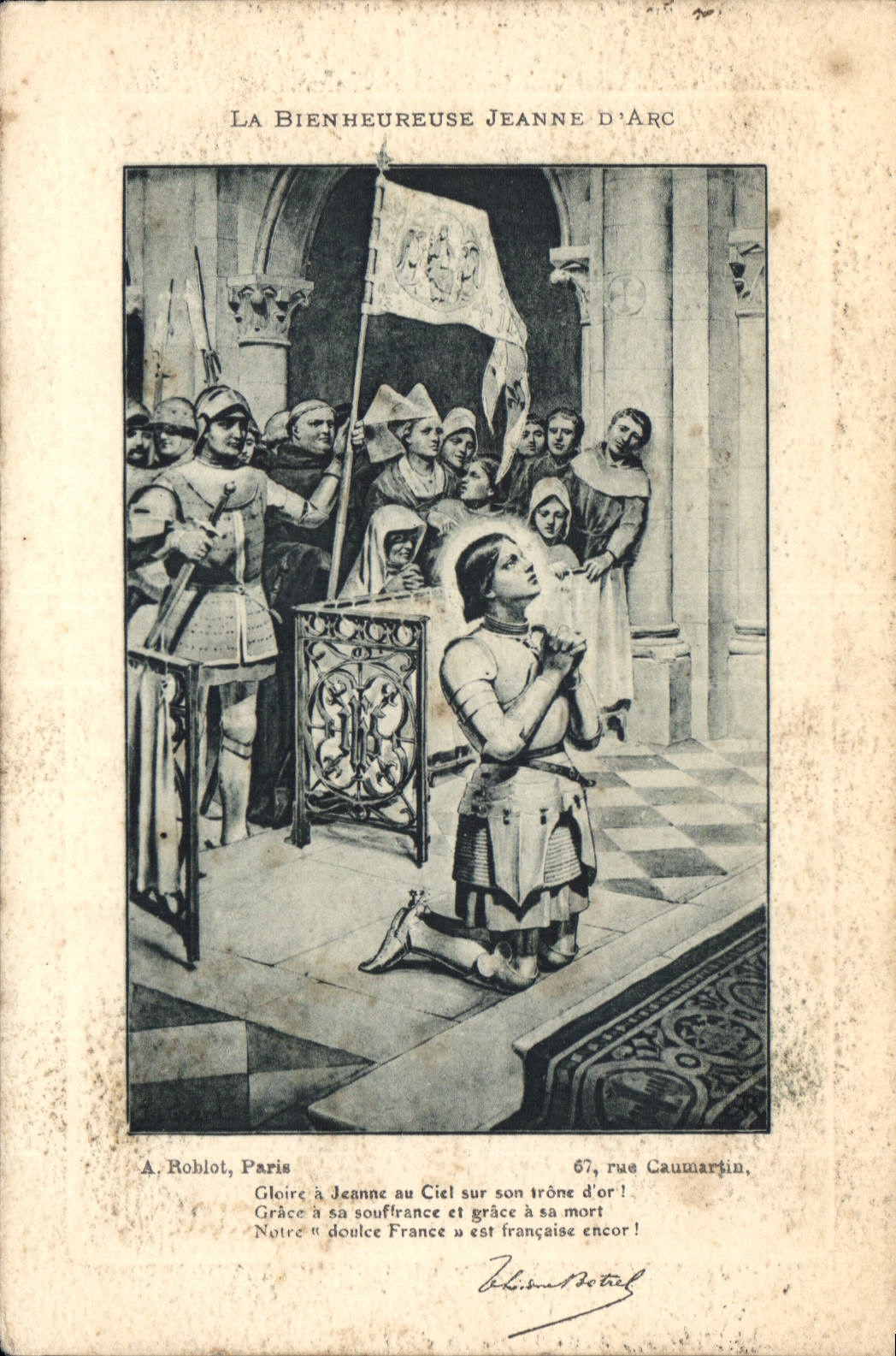 CPA La Bien heureuse Jeanne D'Arc 