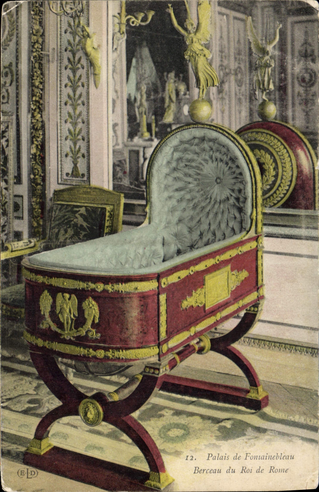 CPA Palais de Fontainebleau Berceau du Roi de Rome 