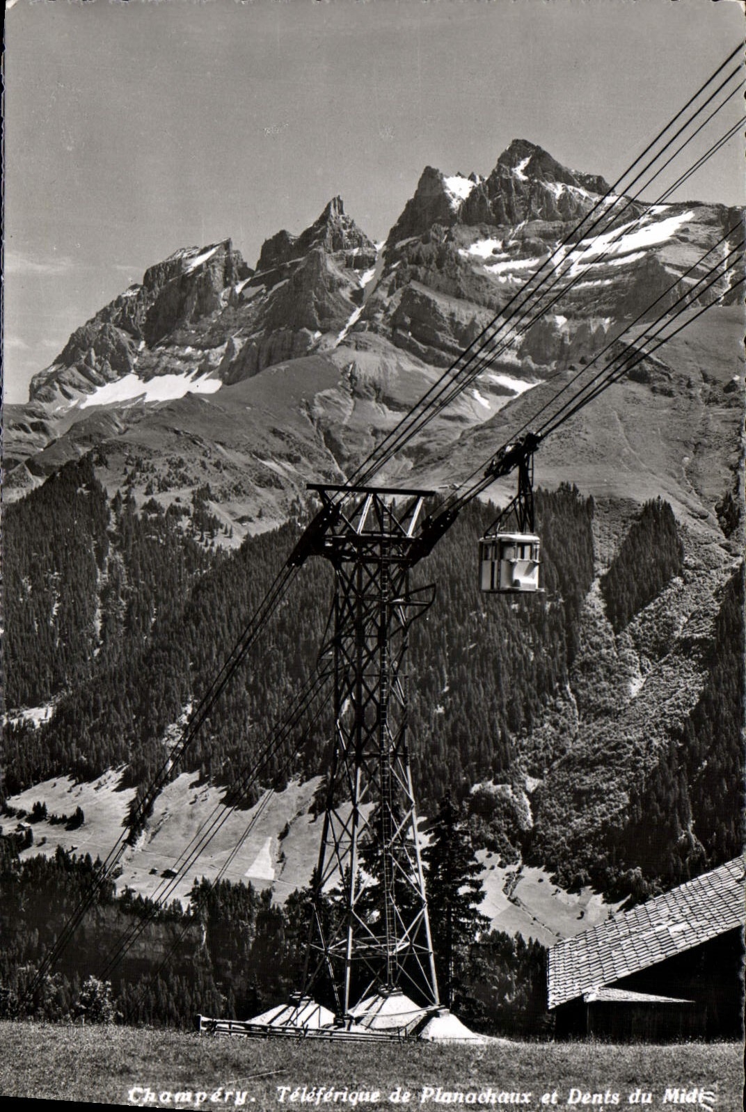 CPM Champery Teleferique de Planachaux et Dents du Midi