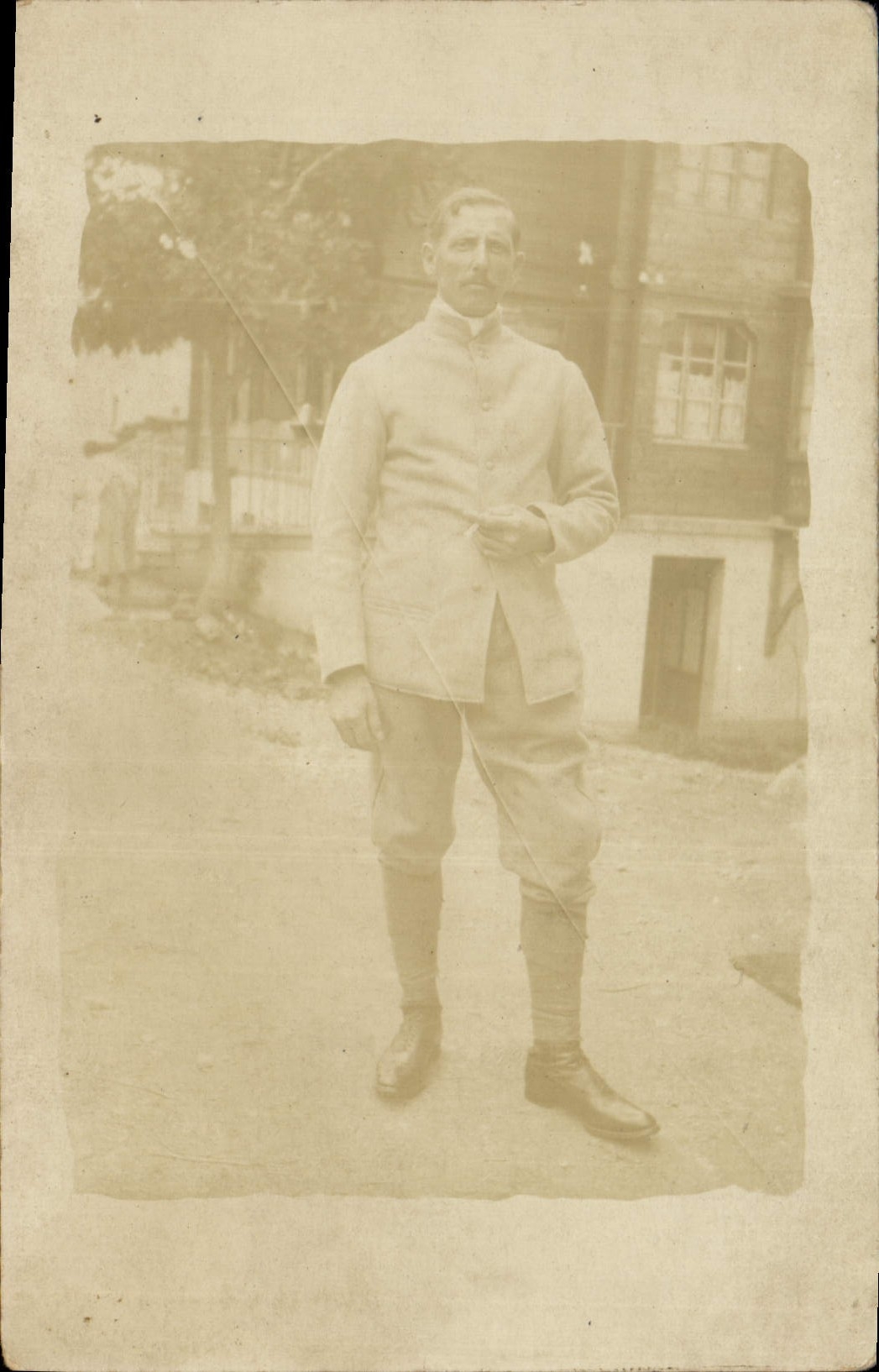 CARTE PHOTO Soldat Militaria