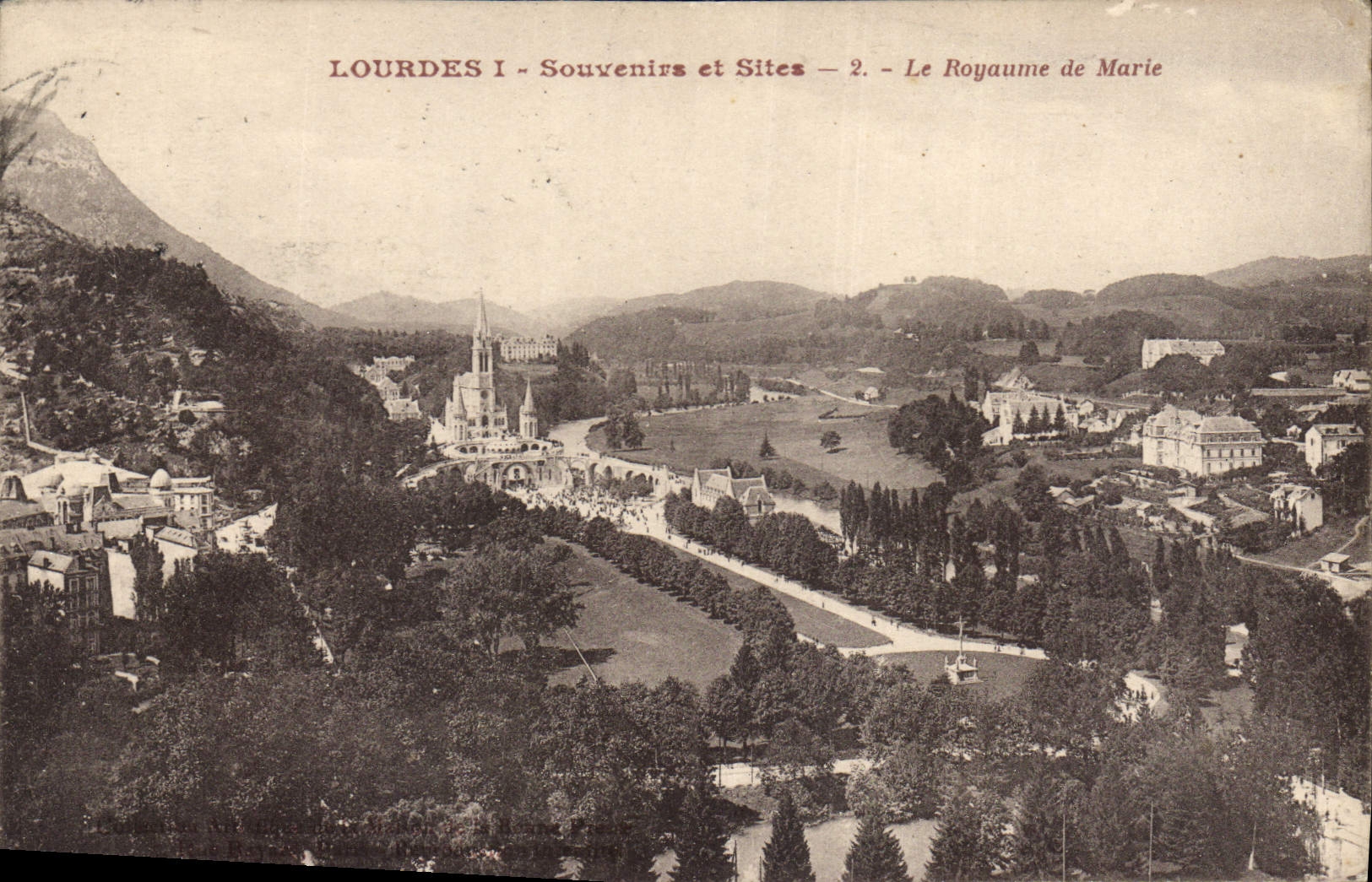 CPA Lourdes I Souvenirs et Sites Le Royaume de Marie 