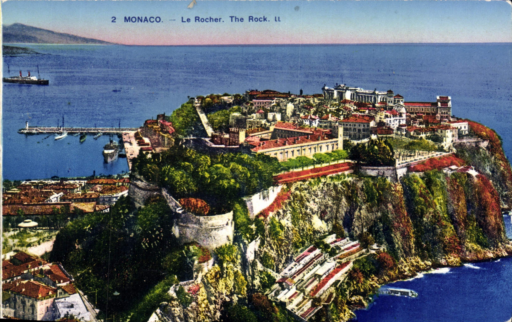 CPA Monaco Le Rocher 