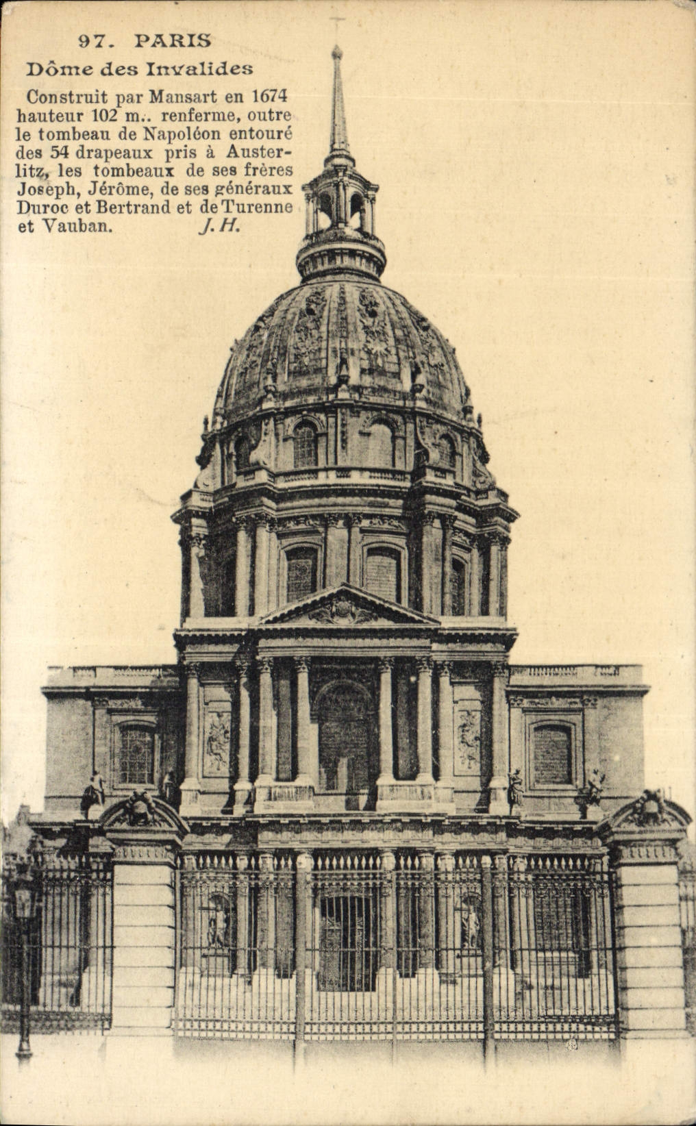 CPA Paris Dome des Invalides 