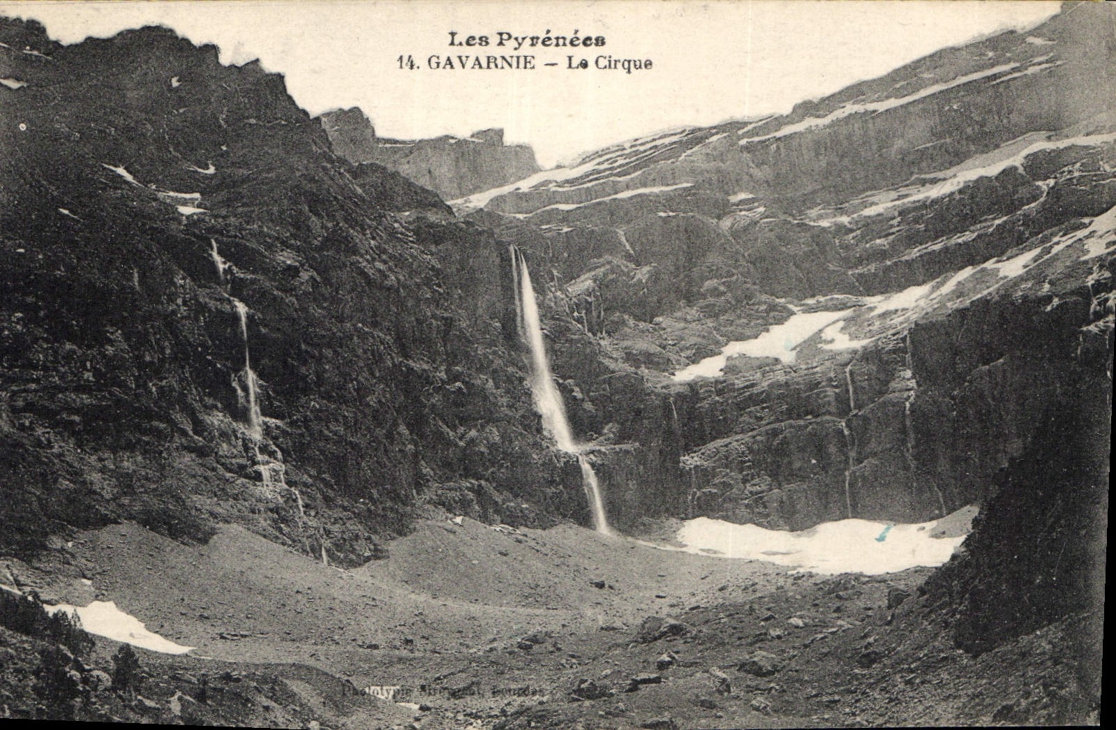 CPA Les Pyrenees Gavarnie Le Cirque 