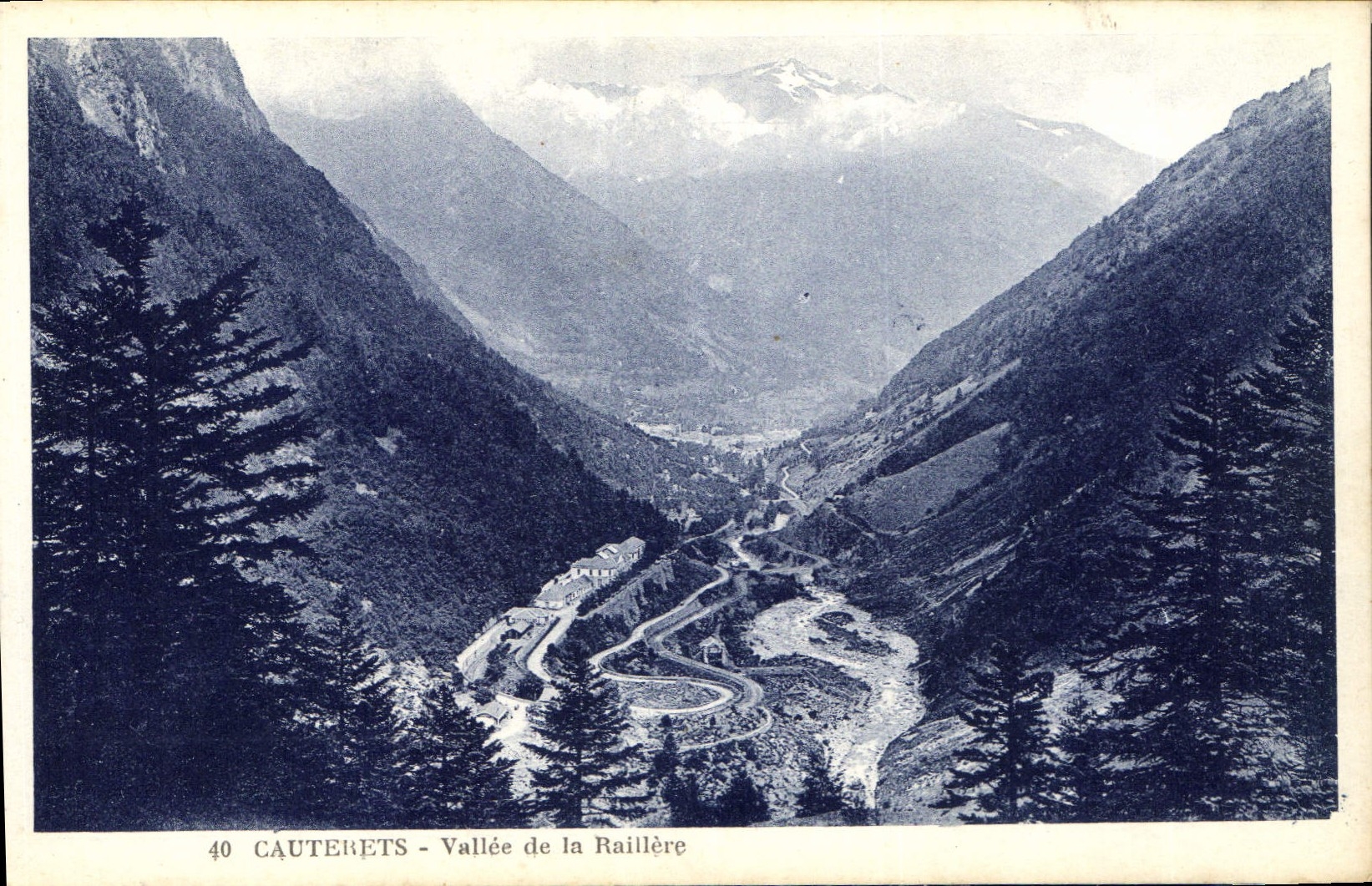 CPA Cauterets Valle de la Raillere 
