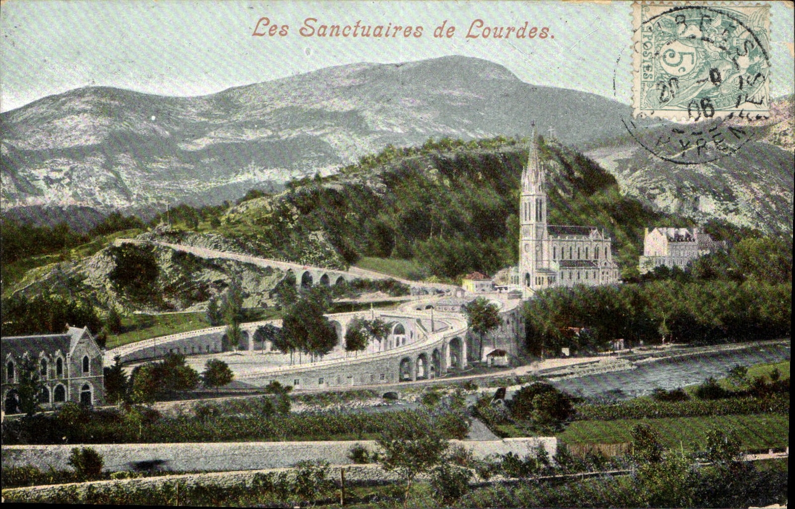 CPA Les Sanctuaires de Lourdes 