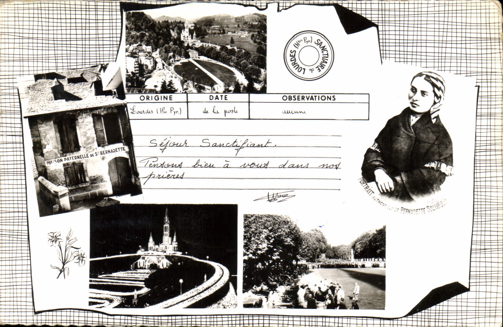 CPA Lourdes Hautes Pyrenees 