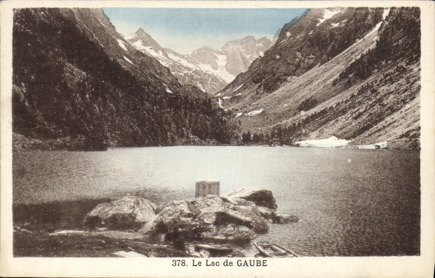 CPA Le Lac de Gaube 
