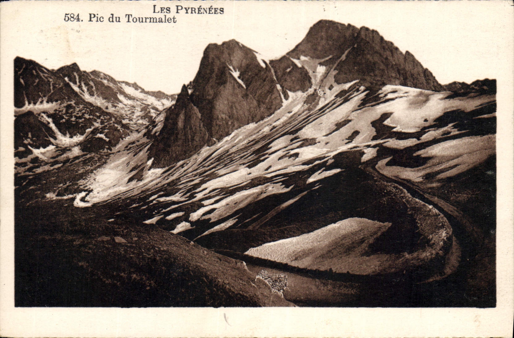 CPA Les Pyrenees Pic du Tourmalet