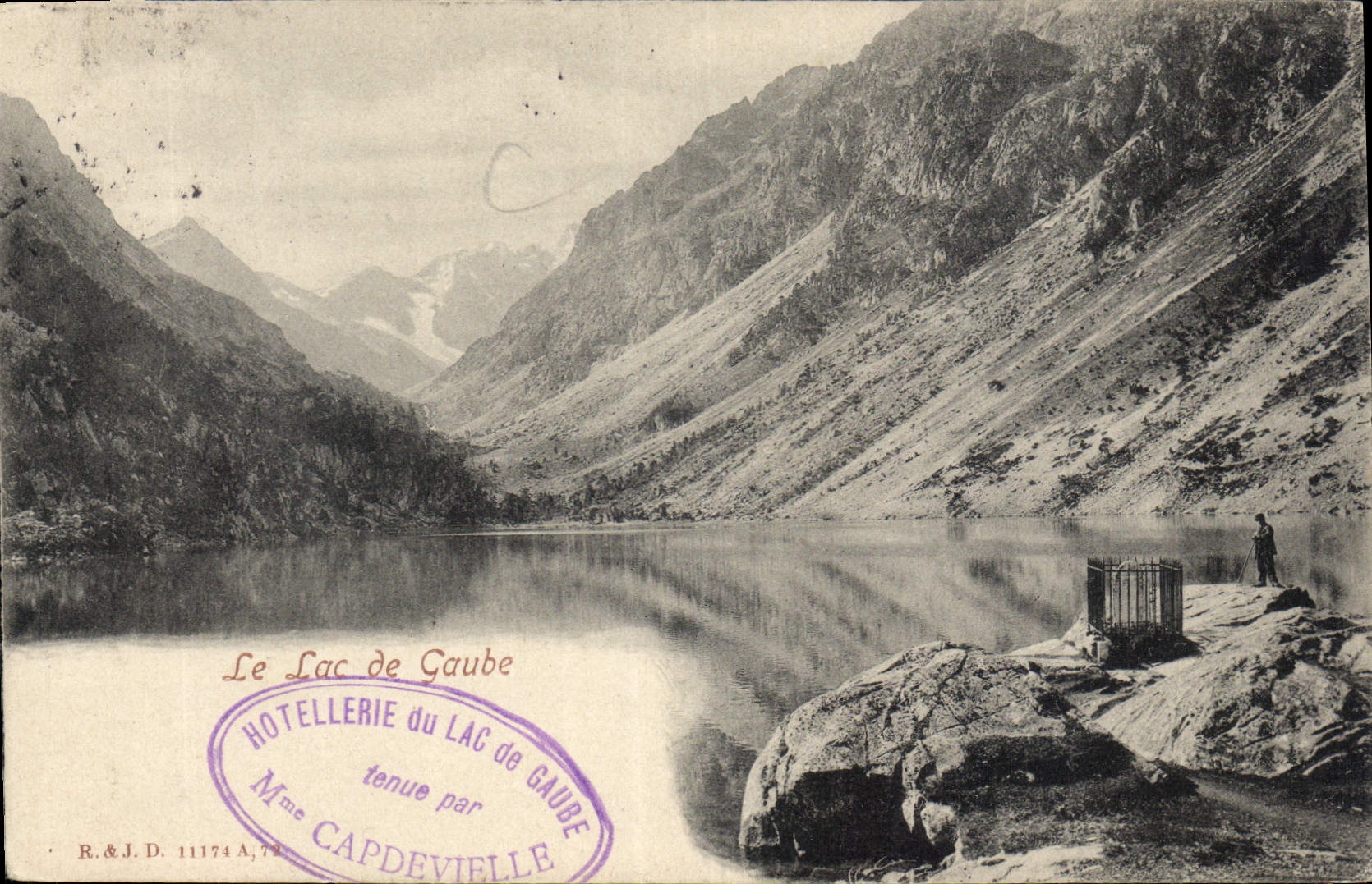 CPA Le Lac de Gaube 