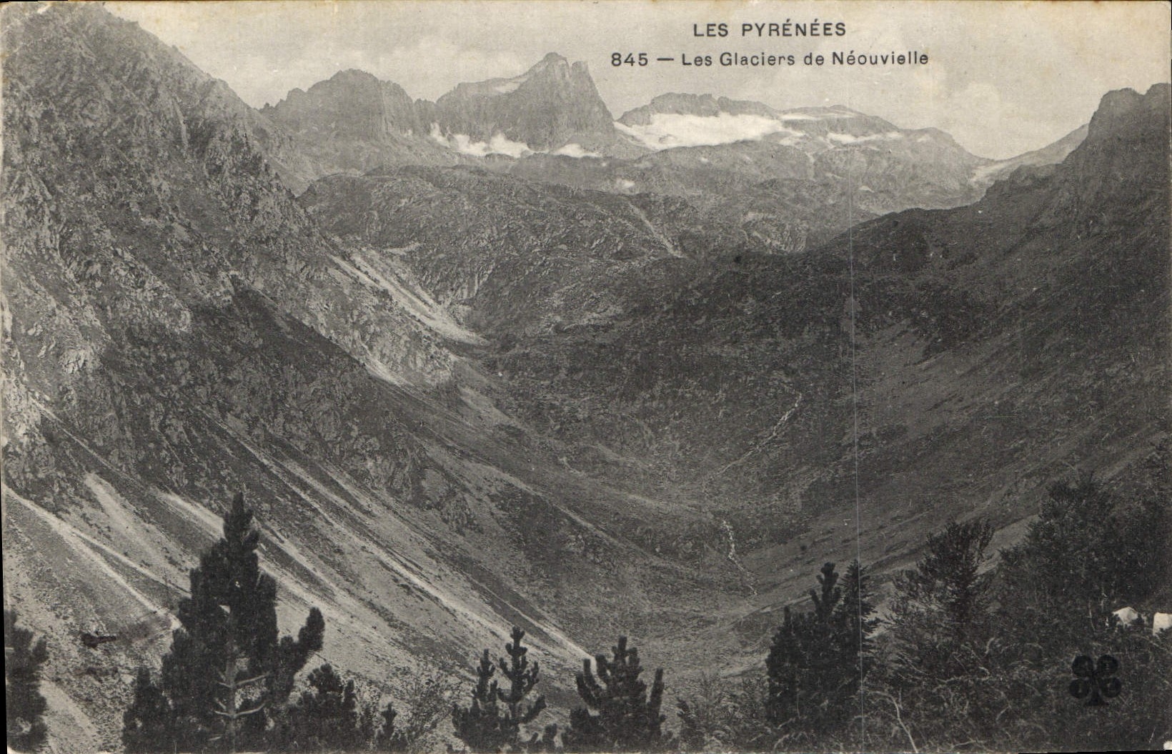 CPA Les Pyrenees les Glaciers de Neouvielle